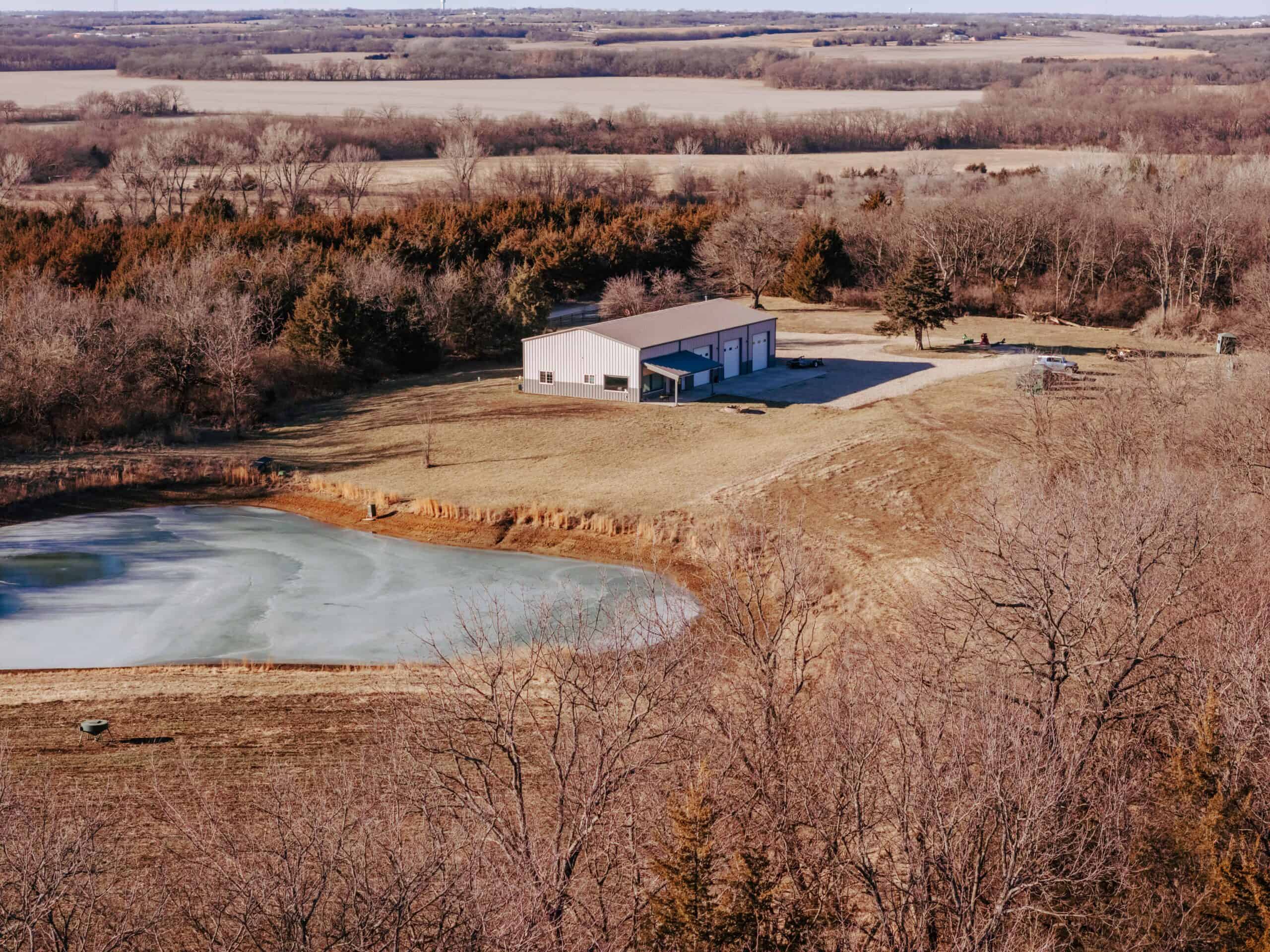 Osage County Kansas 156 Acres With Beautiful Barndomimium