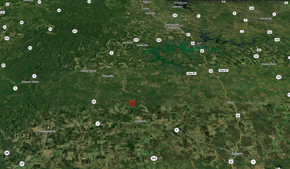 LAND WITH OFF-GRID CABIN FOR SALE IN NORTH CENTRAL ARKANSAS