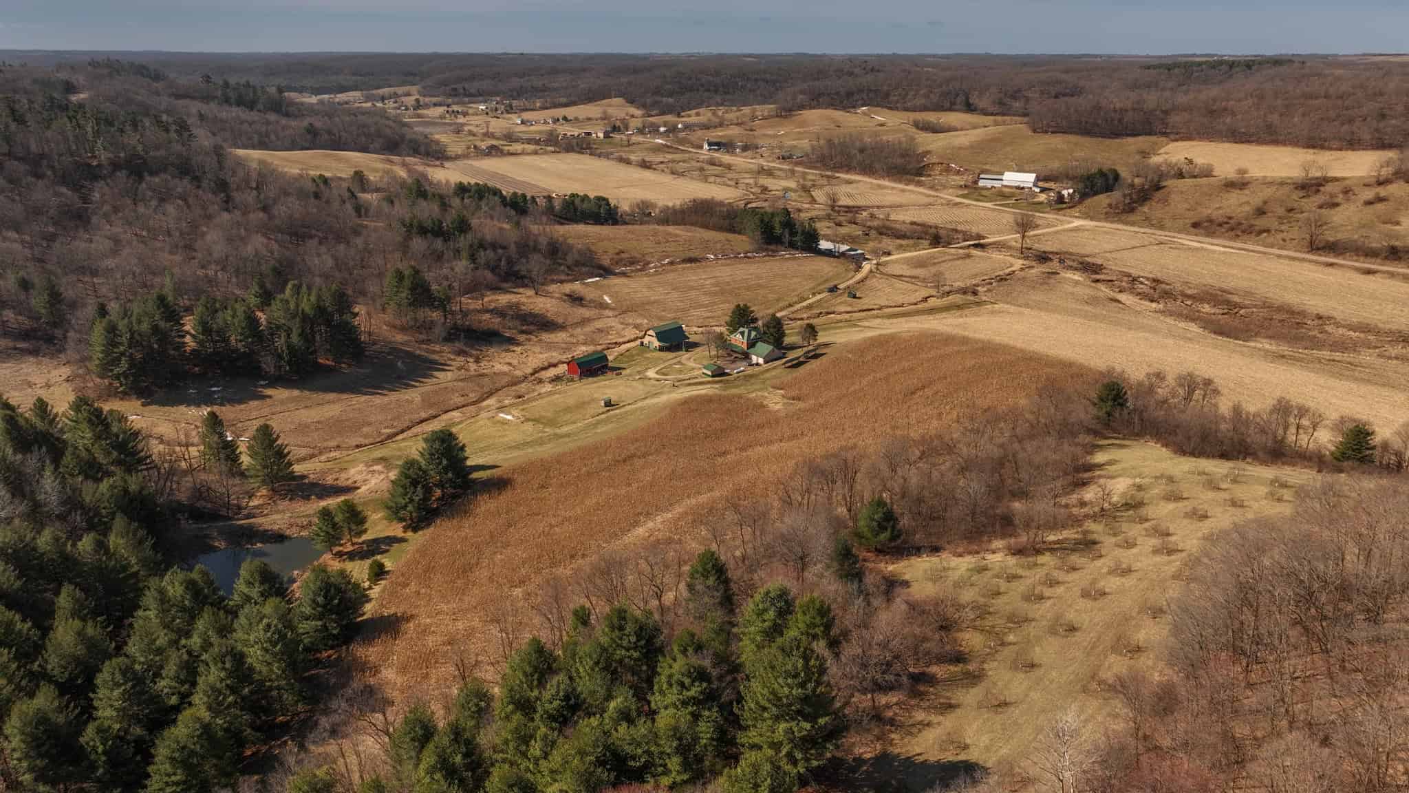Legacy Farm & Country Estate in Hillsboro, WI | Trophy Hunting Land, Tillable & Farmhouse on 169+/- Acre