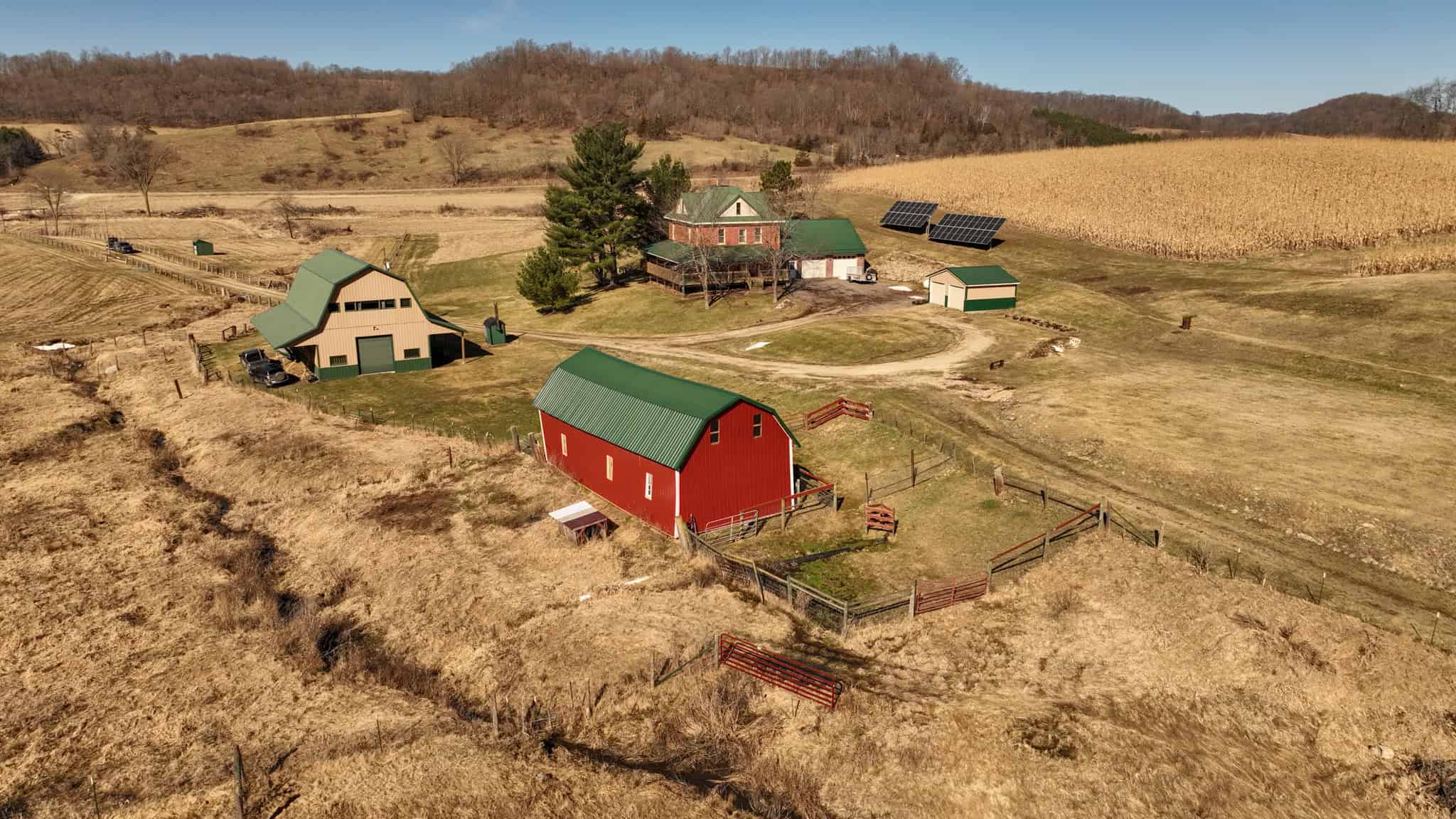 Legacy Farm & Country Estate in Hillsboro, WI | Trophy Hunting Land, Tillable & Farmhouse on 169+/- Acre