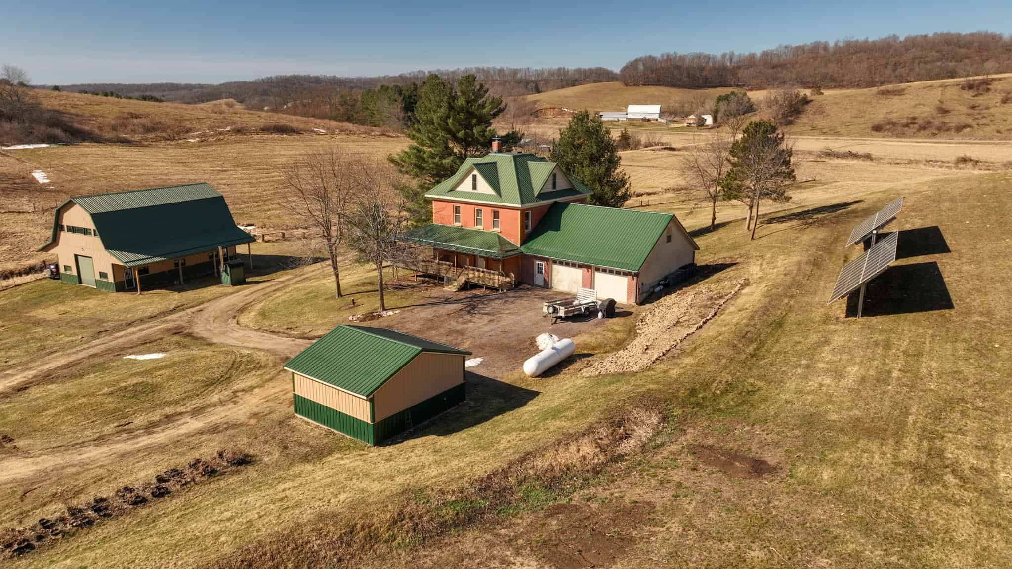 Legacy Farm & Country Estate in Hillsboro, WI | Trophy Hunting Land, Tillable & Farmhouse on 169+/- Acre