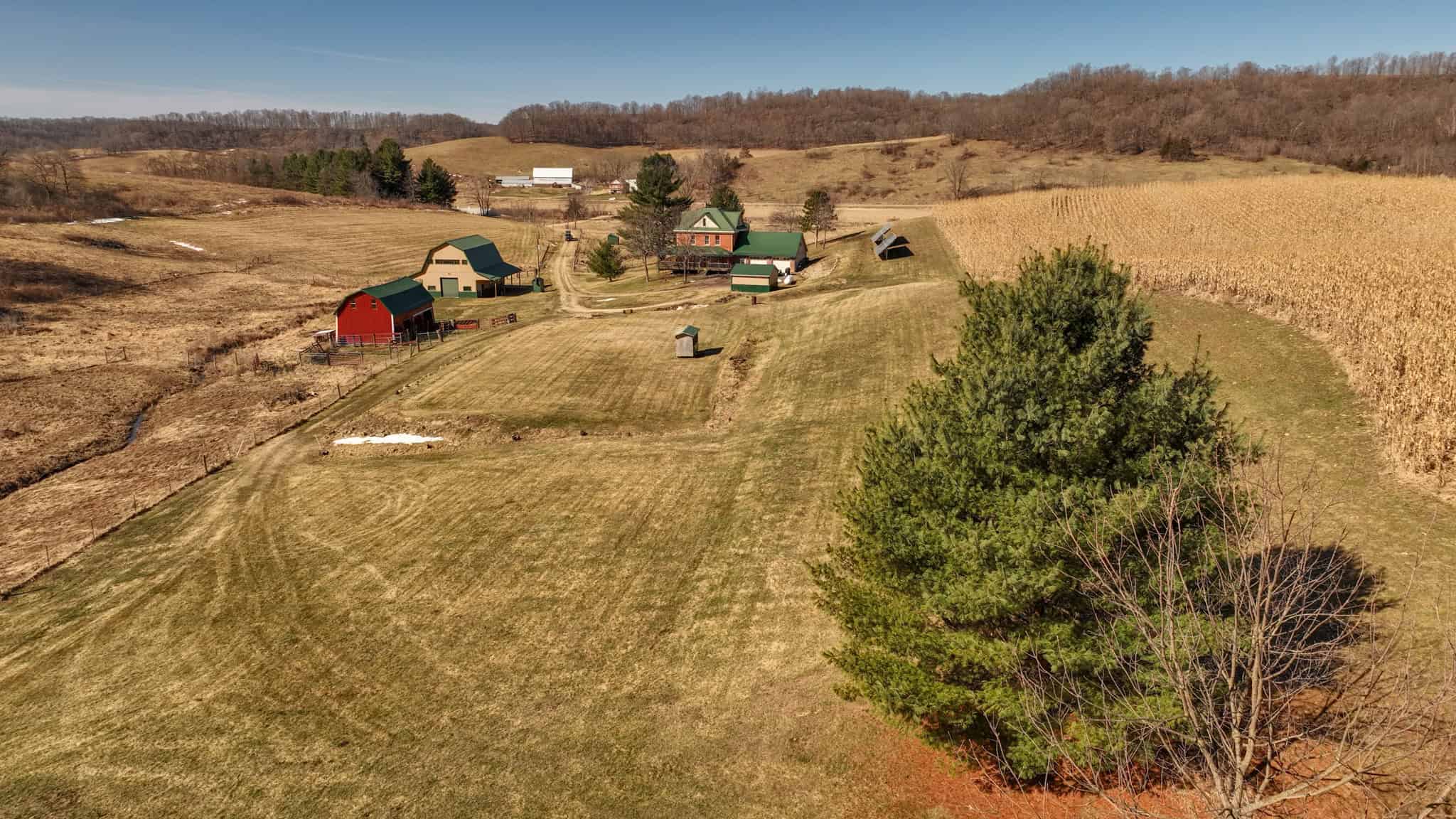 Legacy Farm & Country Estate in Hillsboro, WI | Trophy Hunting Land, Tillable & Farmhouse on 169+/- Acre