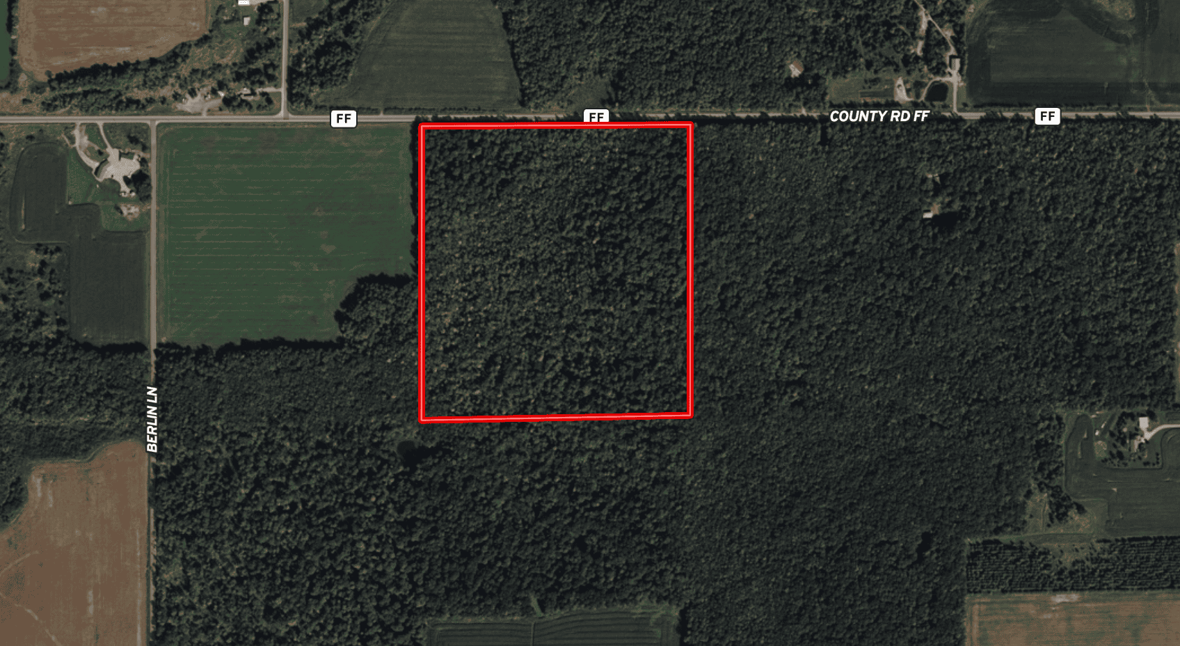 43+/-  Acre Marathon County Hunting, Timber and Rec Tract For Sale