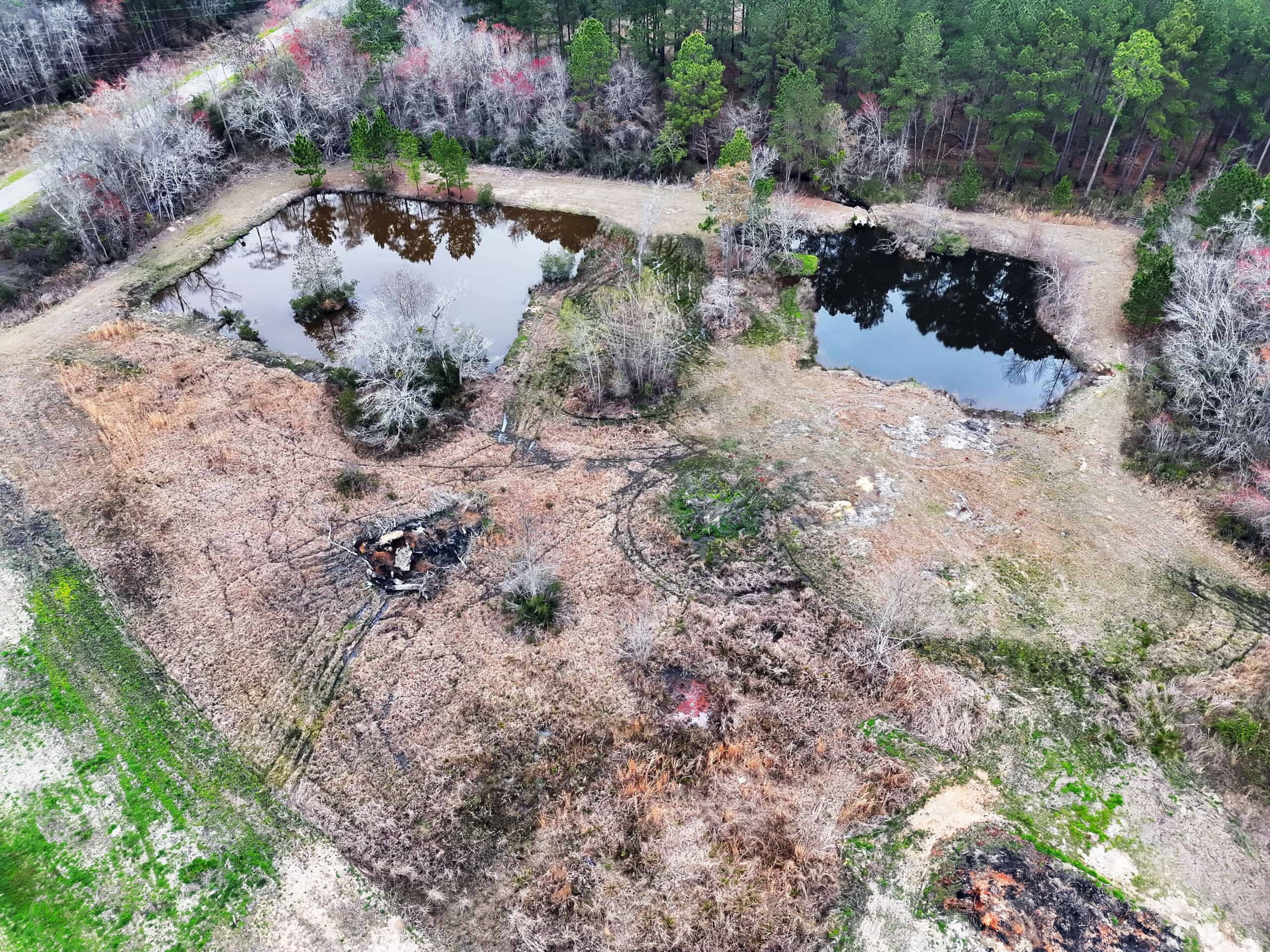 This 38 acres offers a hunting retreat or recreational getaway in Worth Cty GA