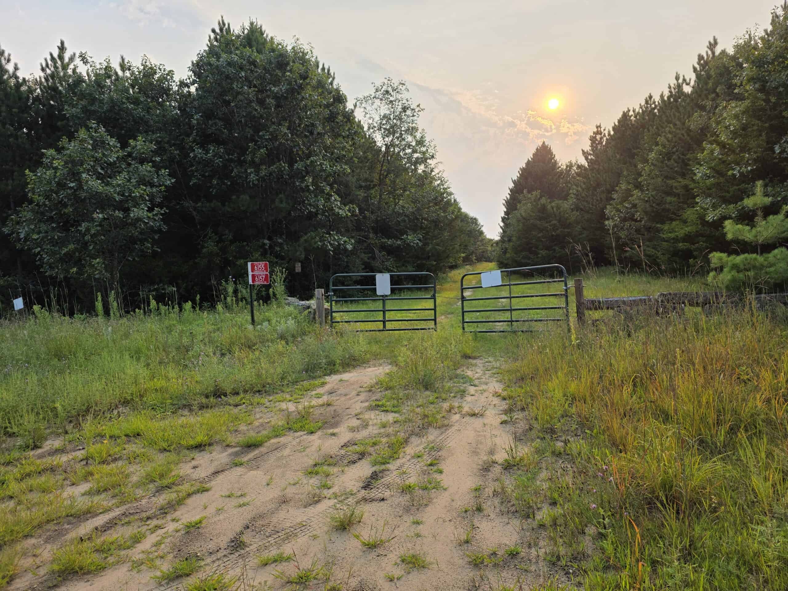 160± acre Monroe County property Located off dead end road,