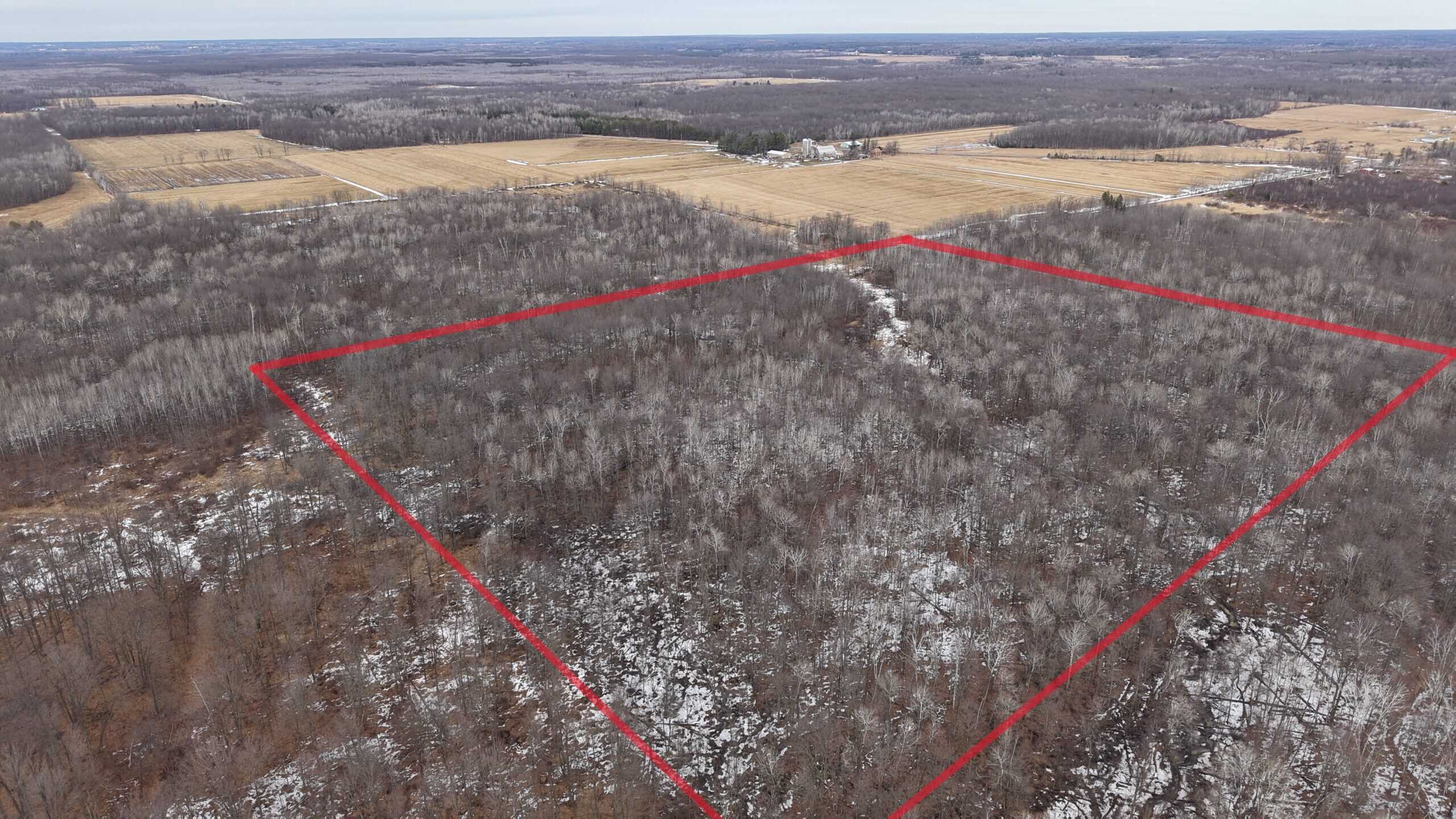 40± acre hunting property outside of Mosinee in Marathon County