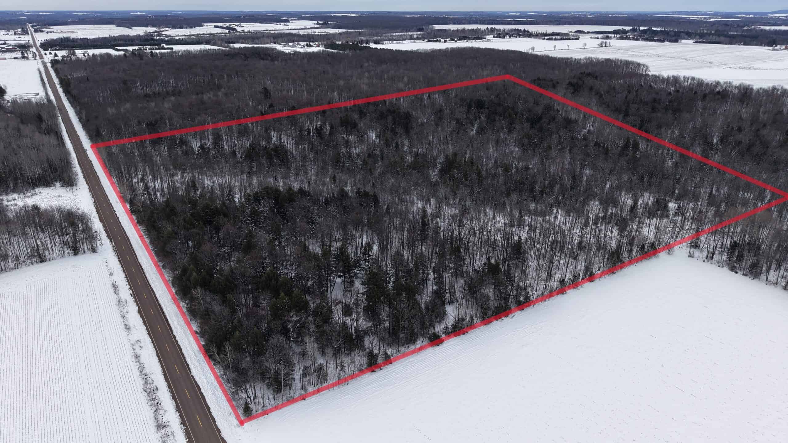 43+/-  Acre Marathon County Hunting, Timber and Rec Tract For Sale