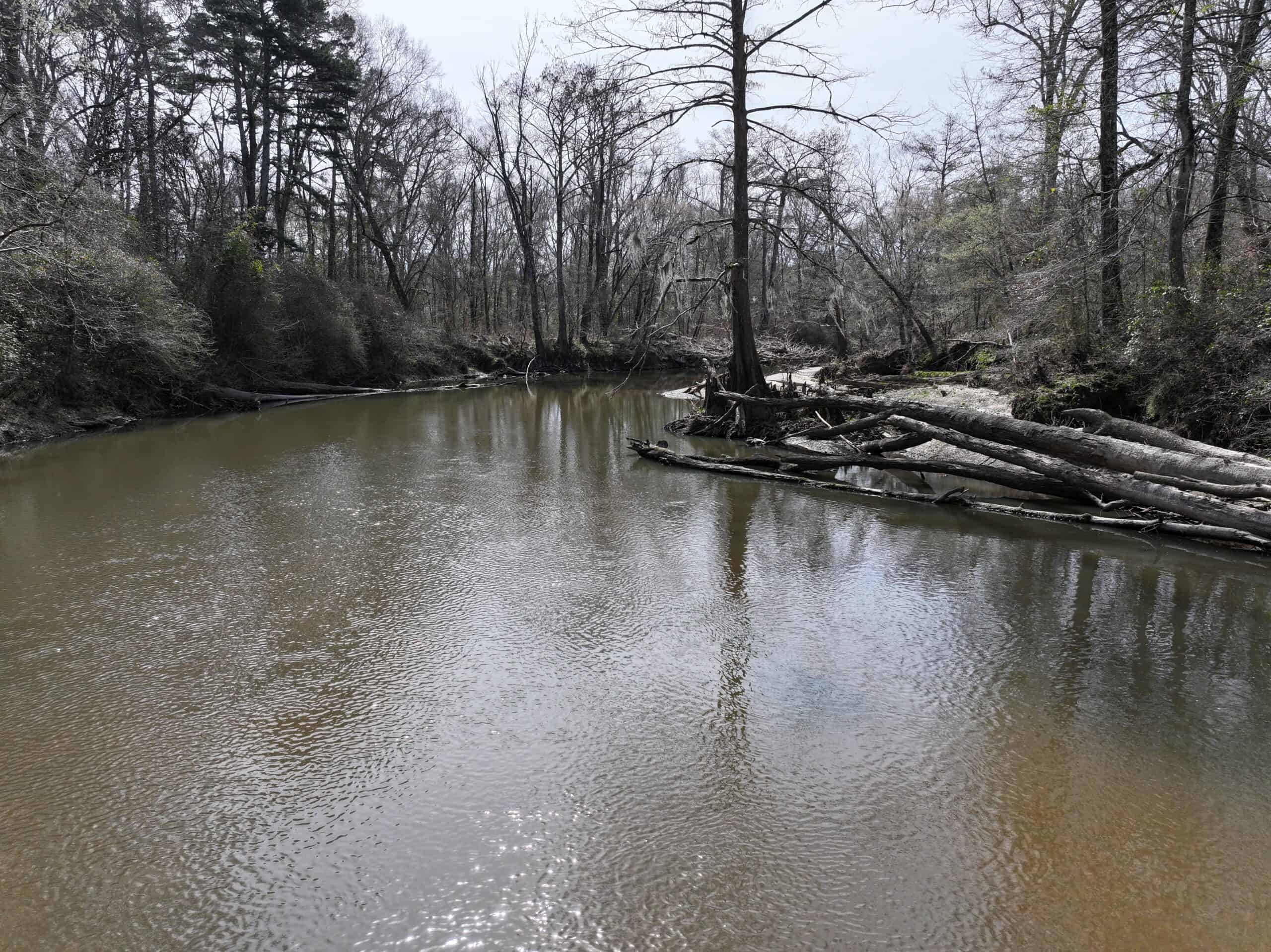 6.57 Acres with Water Frontage on the Bogue Chitto River Pike County, Mississippi