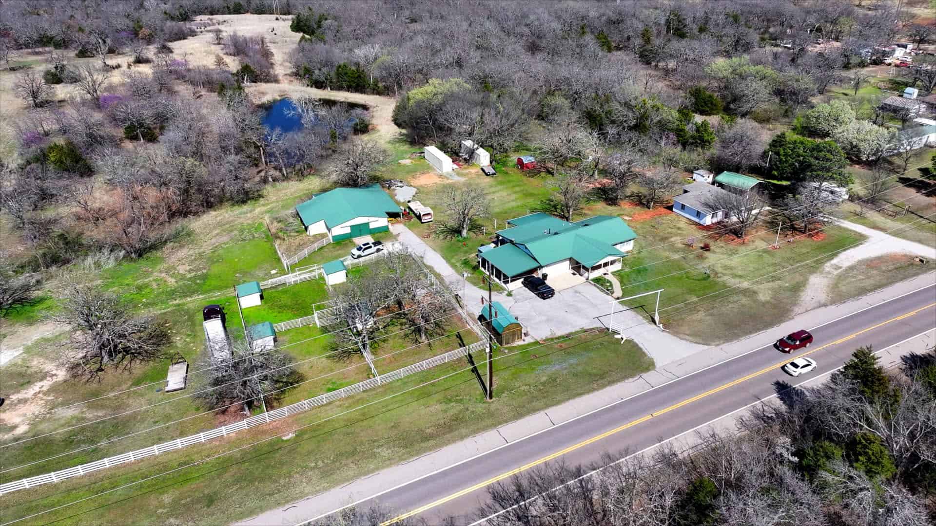 Central Oklahoma Hobby Horse Farm For Sale