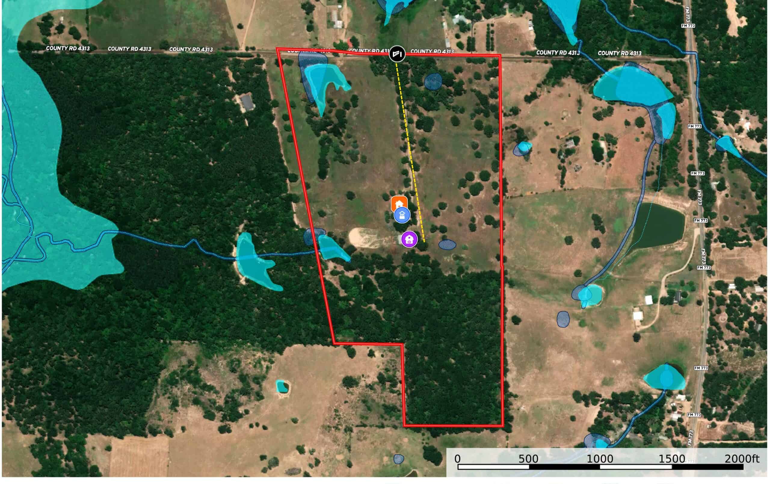 East Texas Recreational Ranch Near Ben Wheeler in Van Zandt County