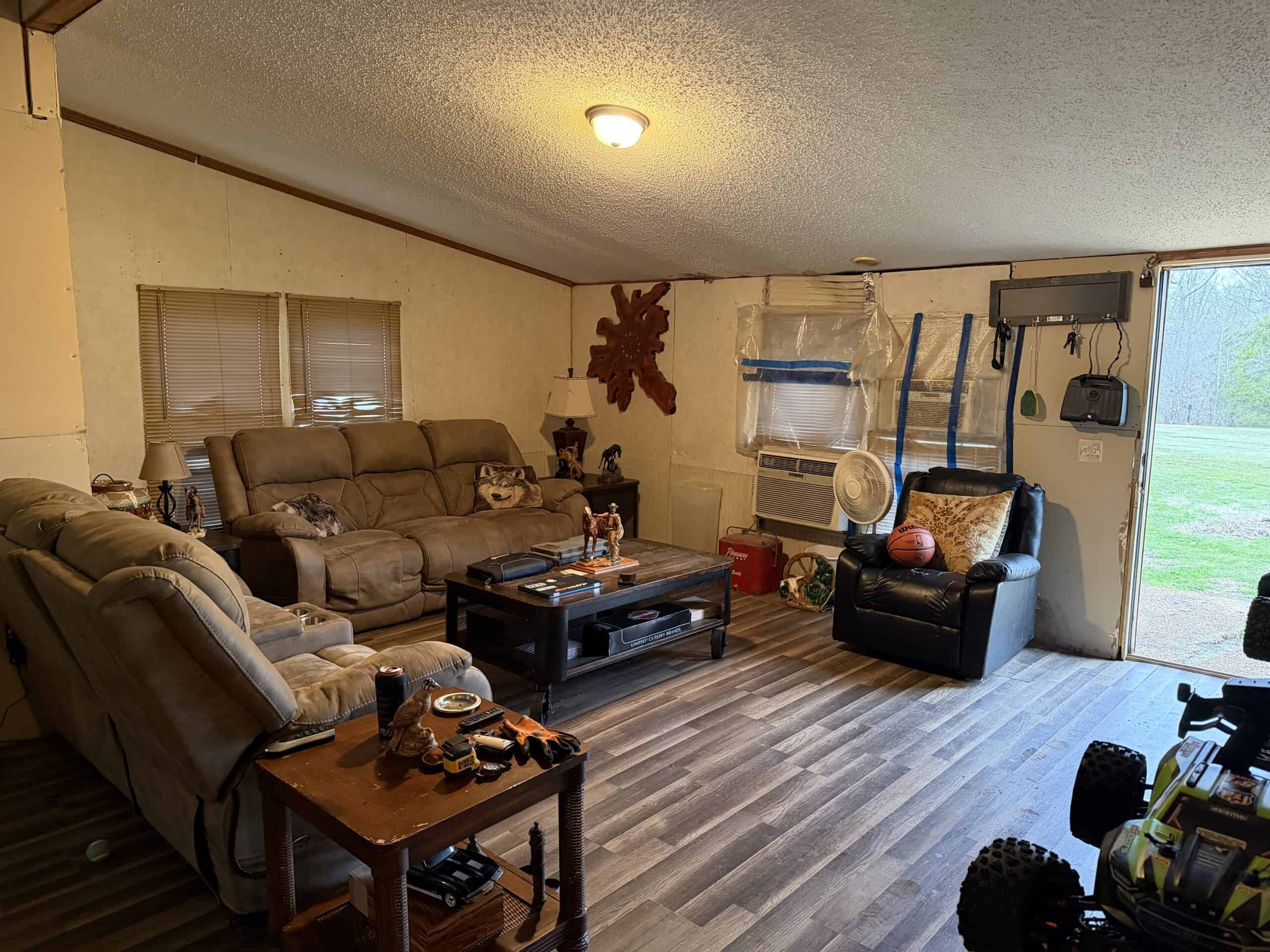 LAND & HOME FOR SALE IN TN, BASEMENT, WELL, CREEK, WOODED
