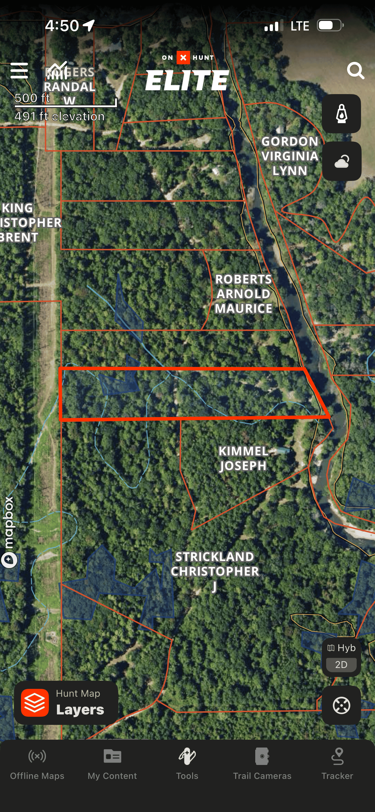 6.57 Acres with Water Frontage on the Bogue Chitto River Pike County, Mississippi