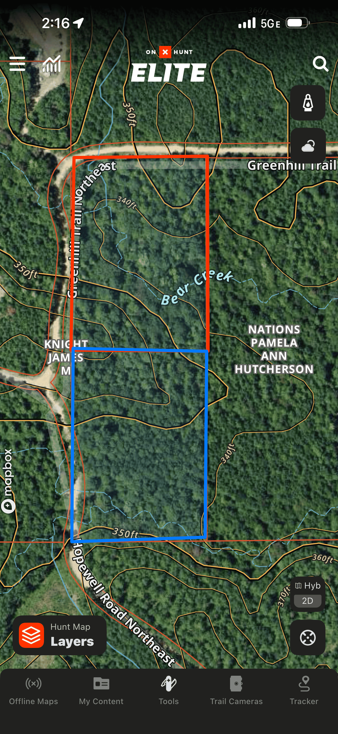 Wooded Land with Creek Frontage For Sale Lincoln County Mississippi