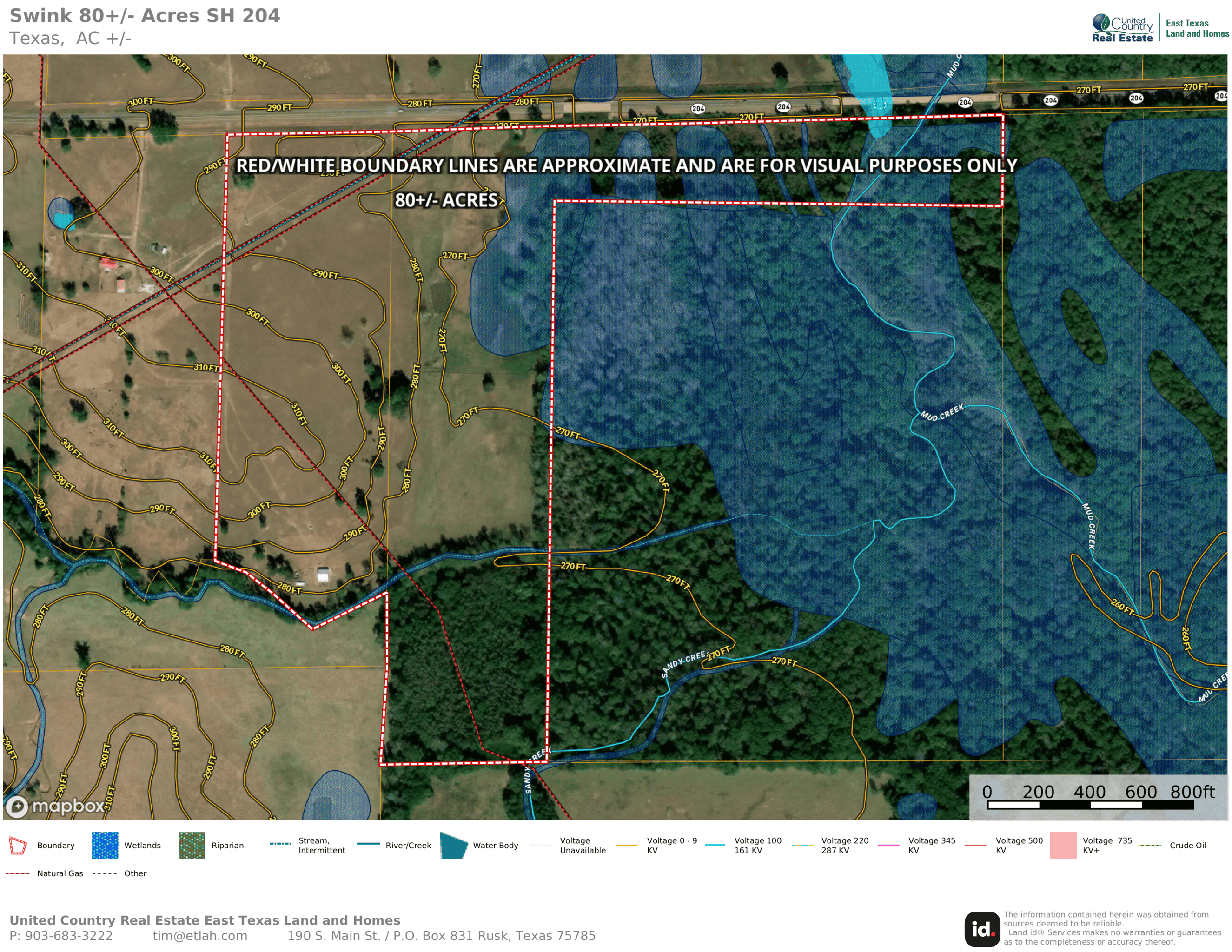 East Texas Hunting/Recreational Land For Sale