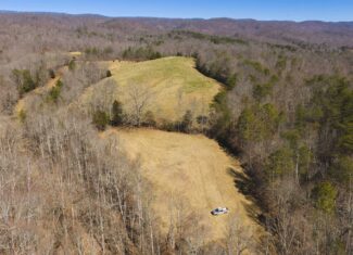 102.62 Unrestricted Acres with Farmhouse, Barn, Pond, Pasture, Timber, and East Tennessee Mountain Views in Hancock County