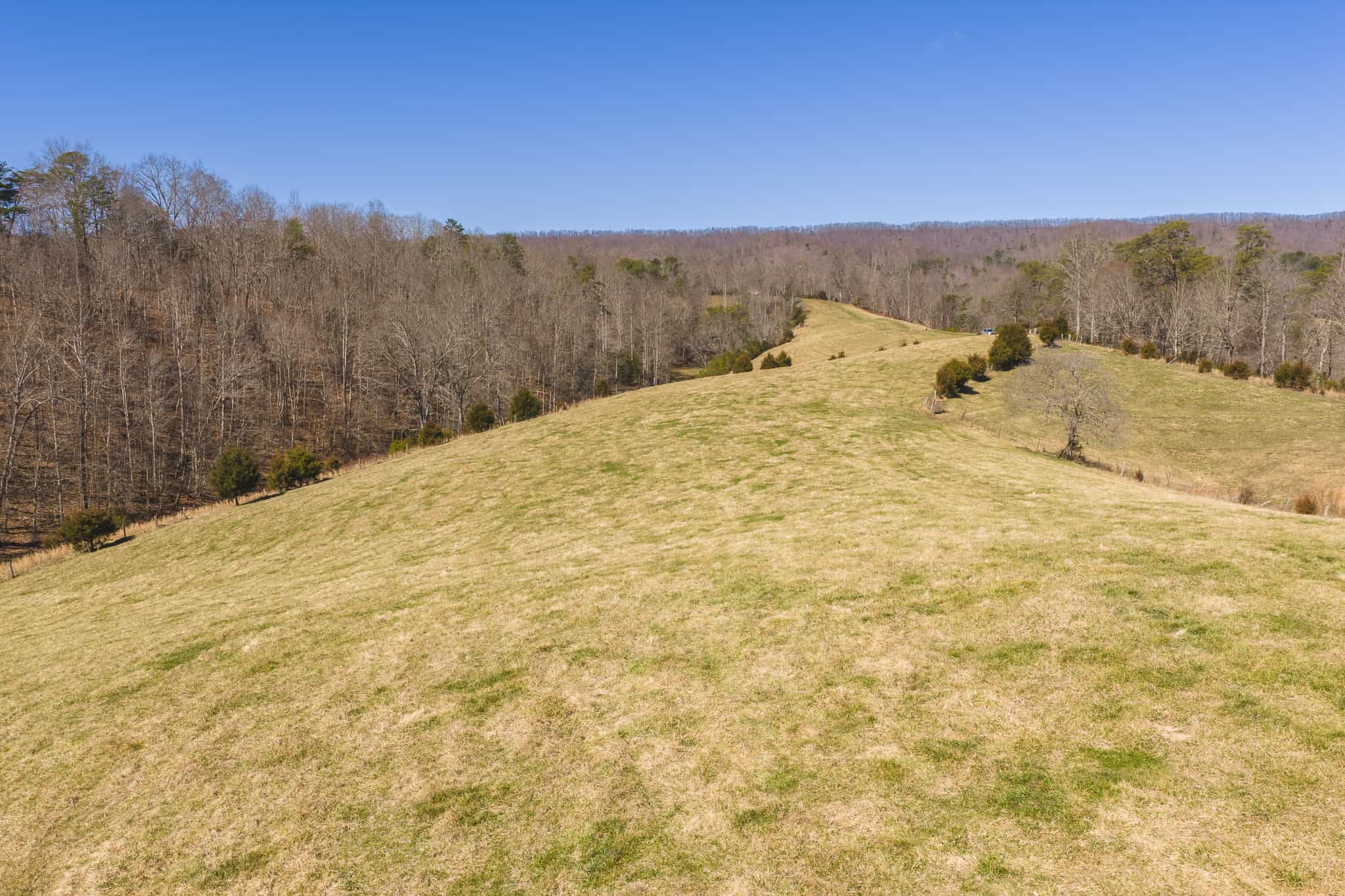 102.62 Unrestricted Acres with Farmhouse, Barn, Pond, Pasture, Timber, and East Tennessee Mountain Views in Hancock County