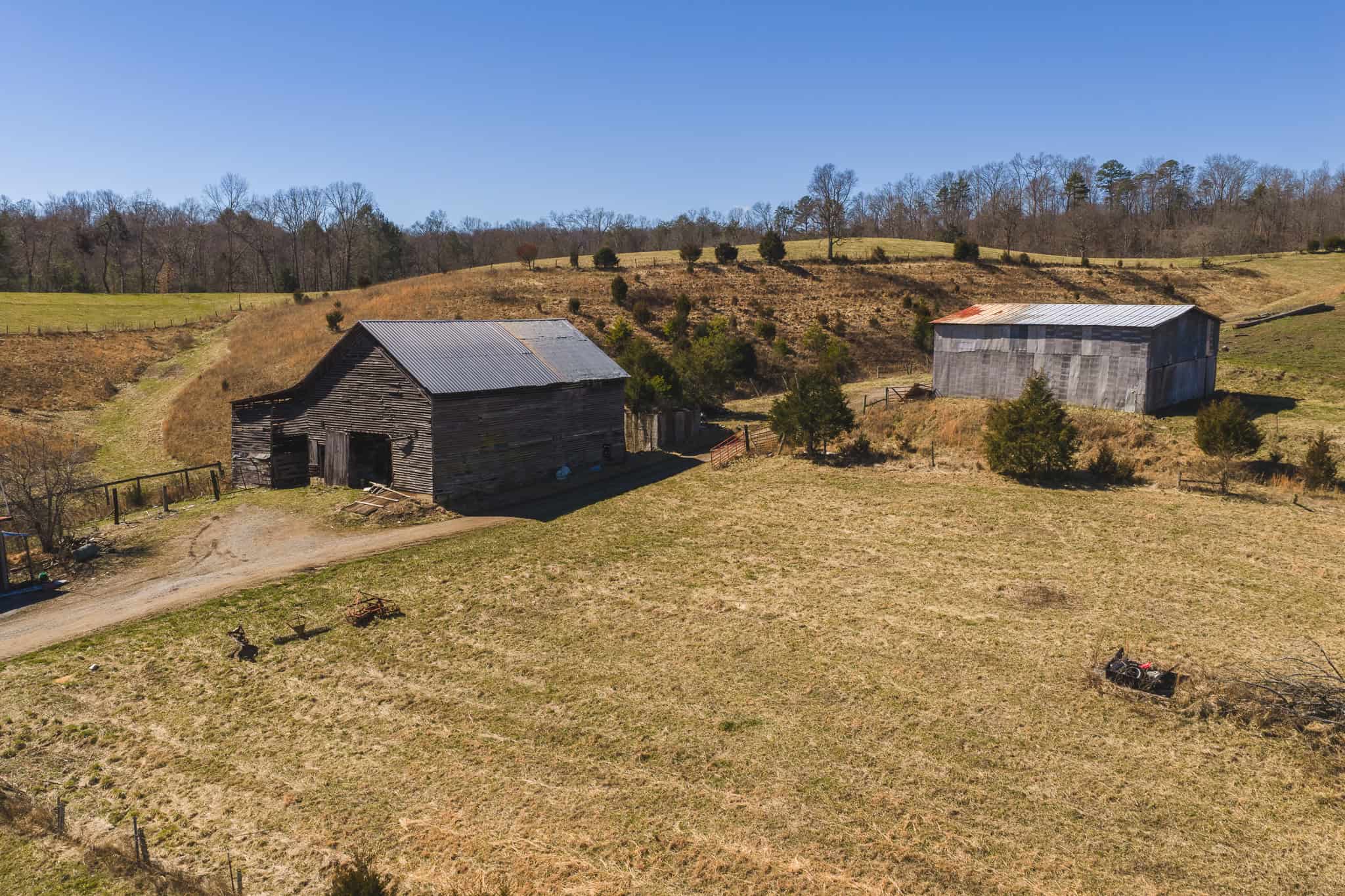 102.62 Unrestricted Acres with Farmhouse, Barn, Pond, Pasture, Timber, and East Tennessee Mountain Views in Hancock County