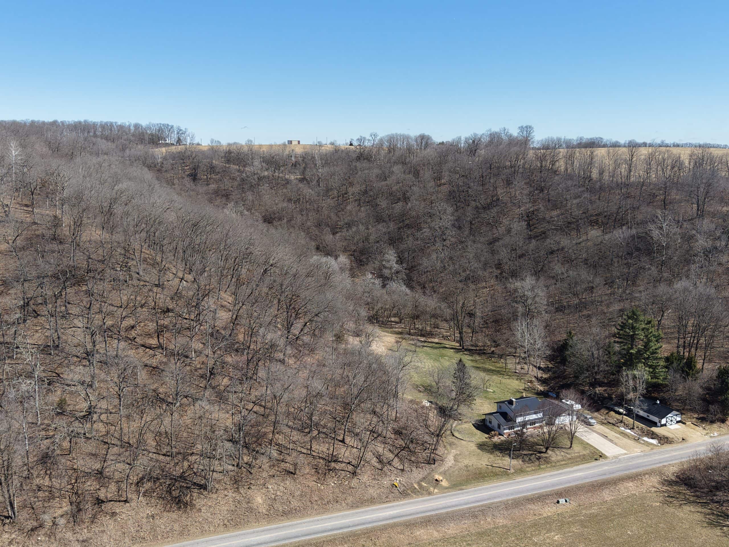 16.51 Acres, Mostly Wooded, Spring, Excellent Hunting SW Wisconsin