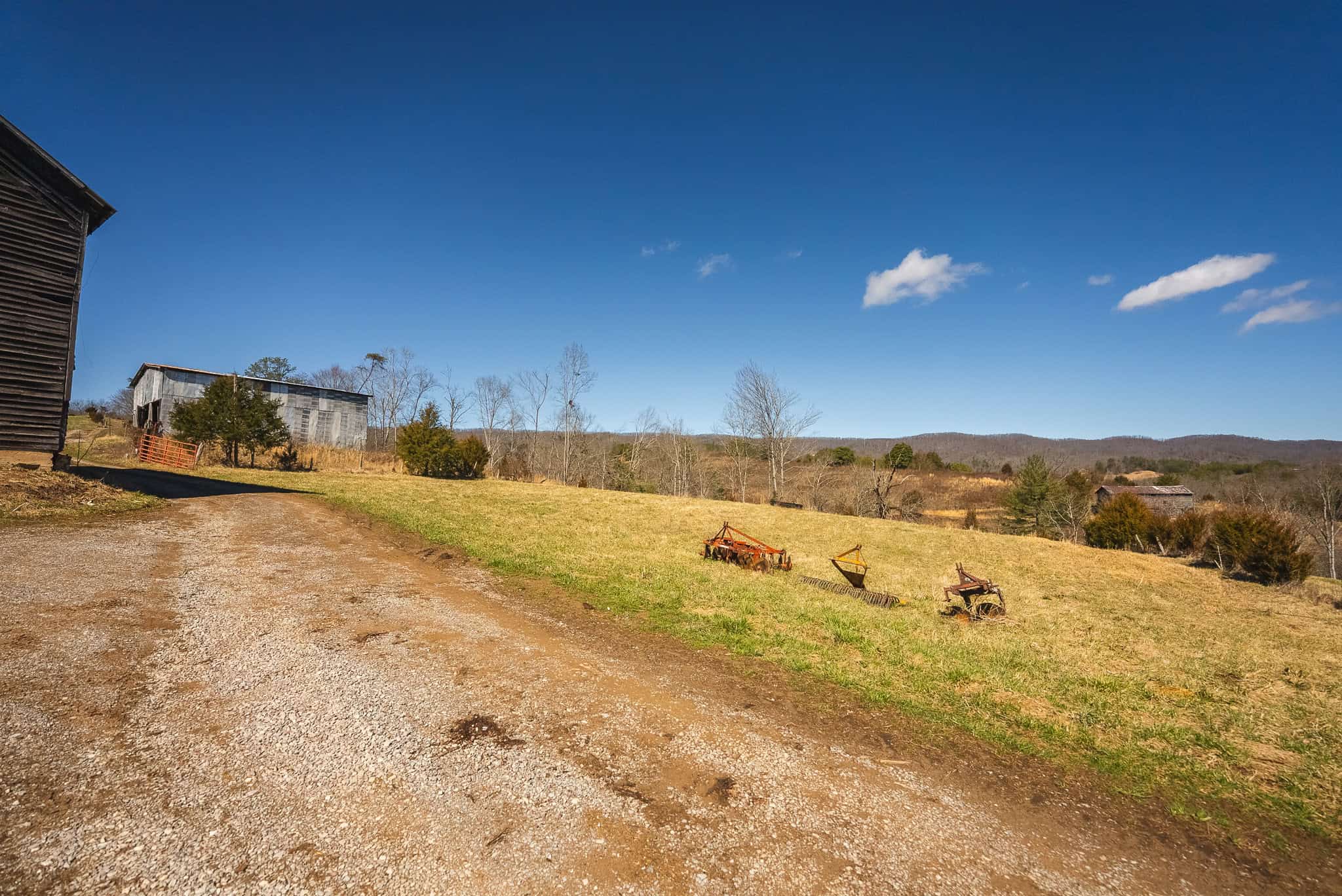 102.62 Unrestricted Acres with Farmhouse, Barn, Pond, Pasture, Timber, and East Tennessee Mountain Views in Hancock County