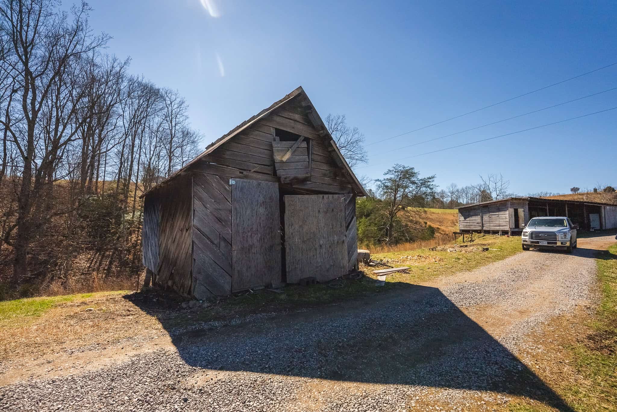 102.62 Unrestricted Acres with Farmhouse, Barn, Pond, Pasture, Timber, and East Tennessee Mountain Views in Hancock County