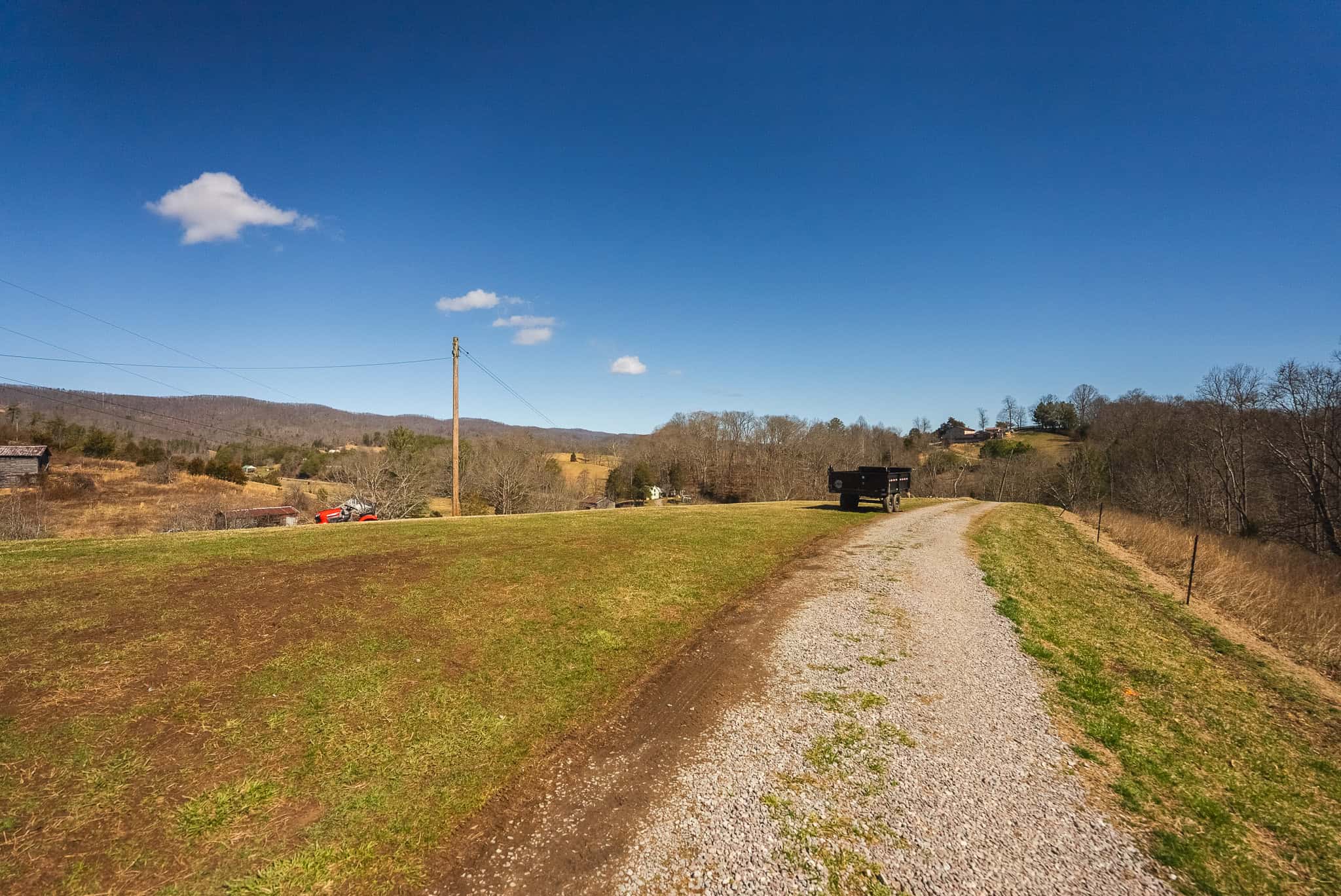 102.62 Unrestricted Acres with Farmhouse, Barn, Pond, Pasture, Timber, and East Tennessee Mountain Views in Hancock County