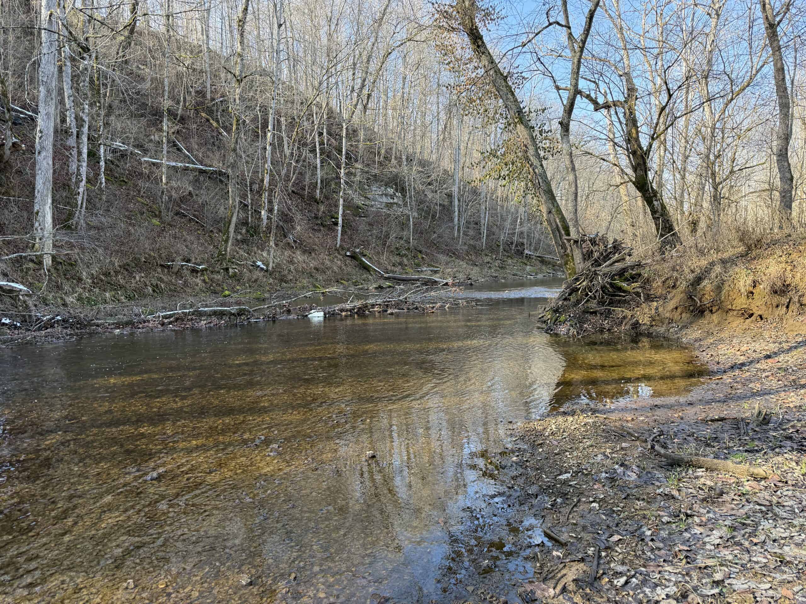 120 Acre Farm, Hunting Property, CREP Income, Creek Frontage