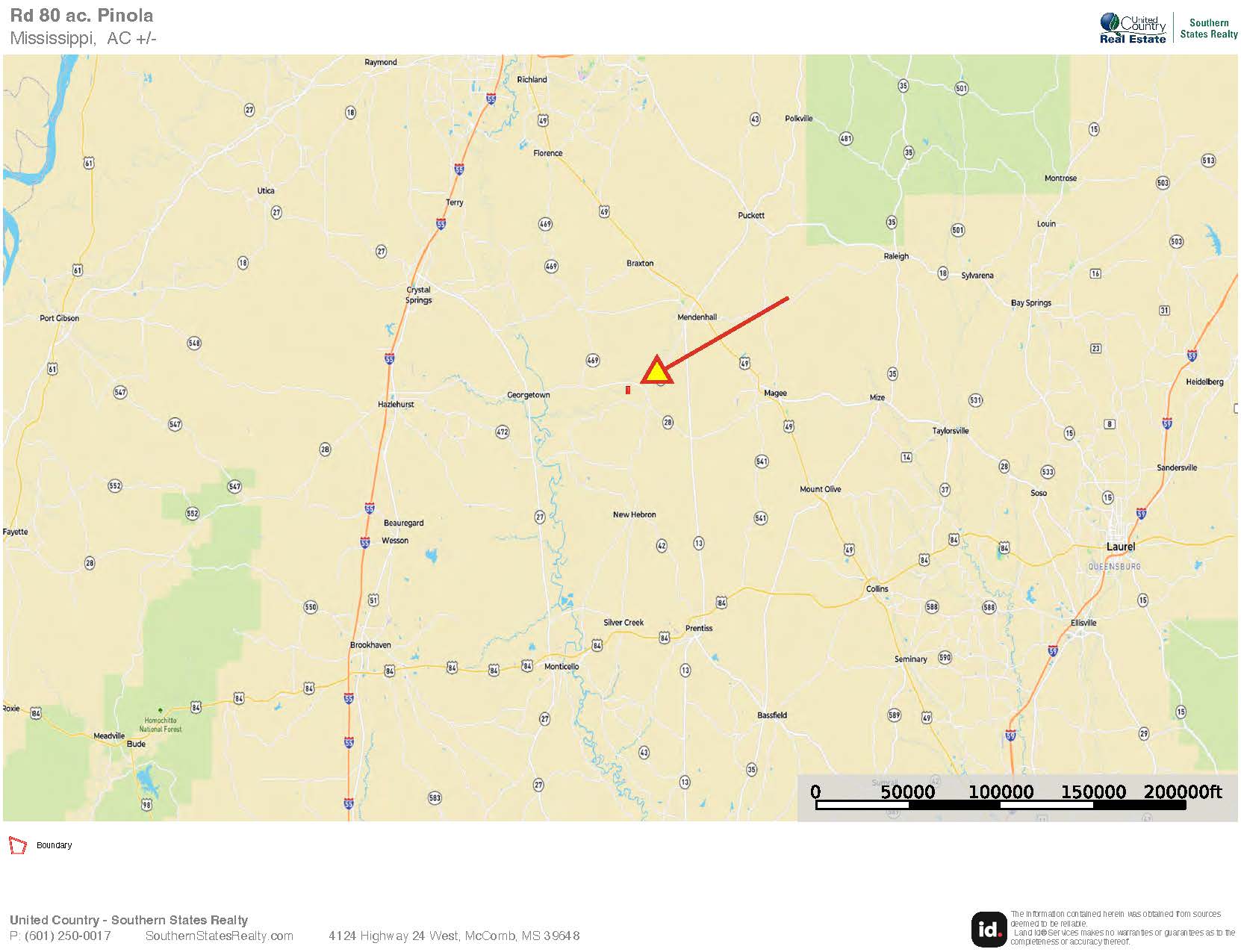 Land for Sale in Simpson County