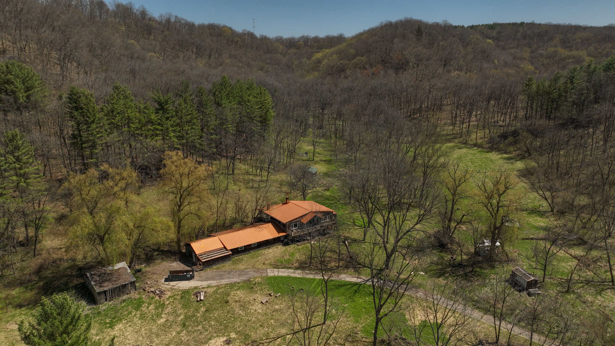 125 Acre Driftless Bluff Sanctuary | Private Valley, Spring-Fed Pond & Trophy Whitetail Haven Near Boaz