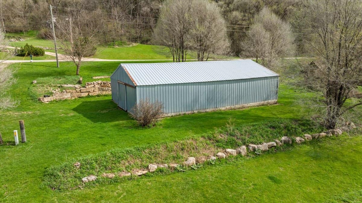29± Acres of Driftless Beauty | Woods, Water, Pole Shed & Cottage.32