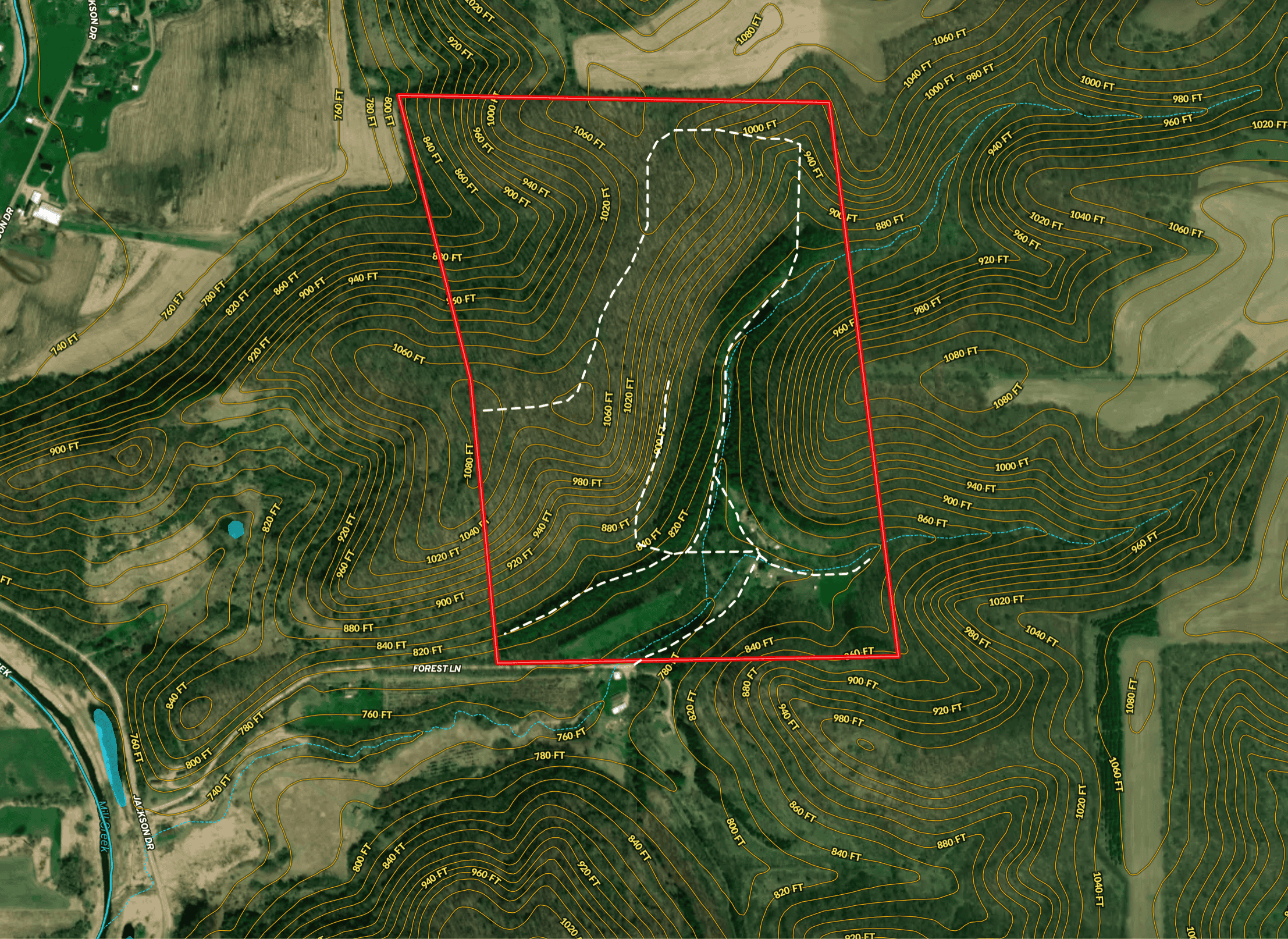 125 Acre Driftless Bluff Sanctuary | Private Valley, Spring-Fed Pond & Trophy Whitetail Haven Near Boaz