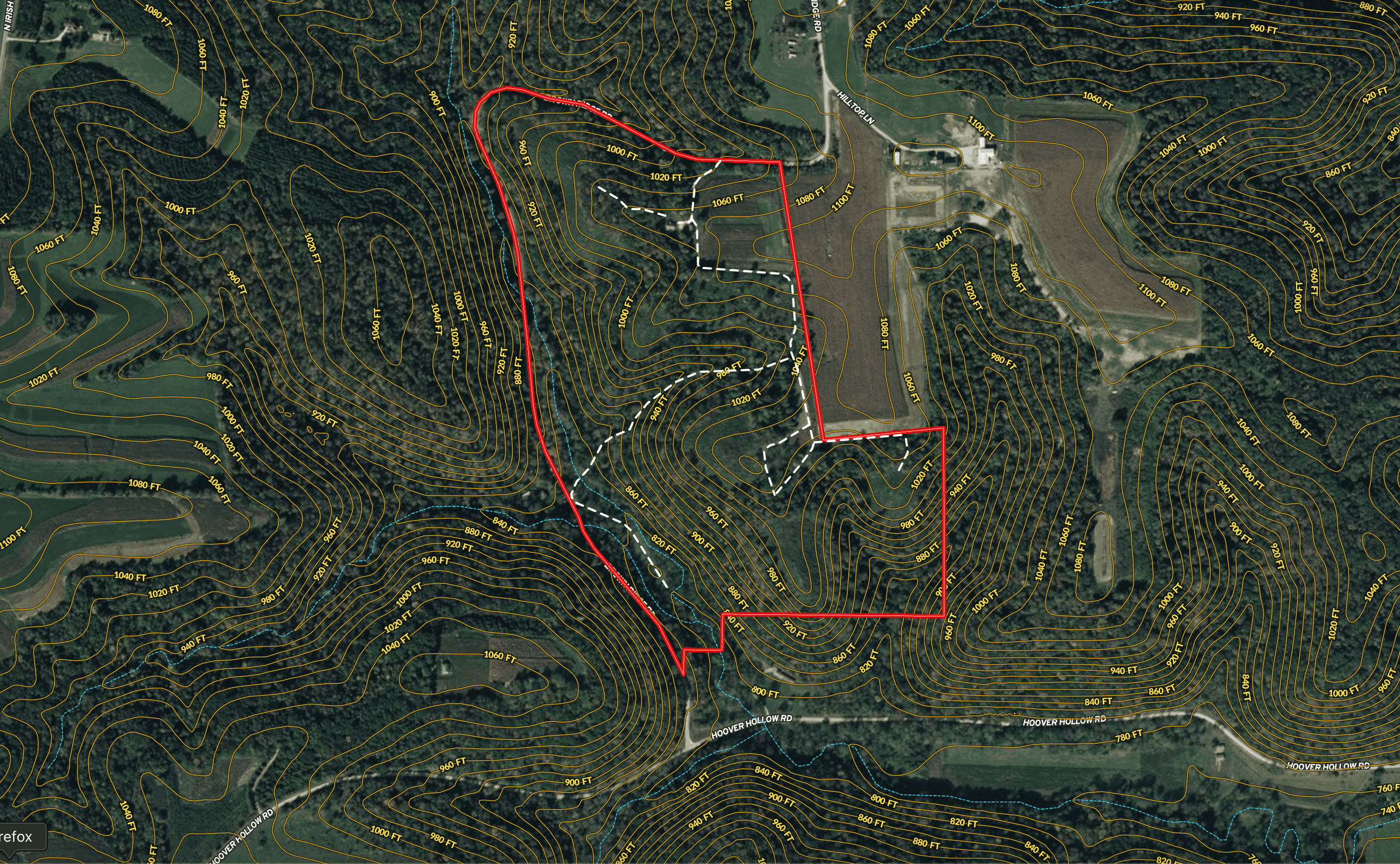 Bleck’s Booner Ridge Farm – 89+/- Acre World-Class Whitetail Sanctuary with Luxury Cabin in Boscobel
