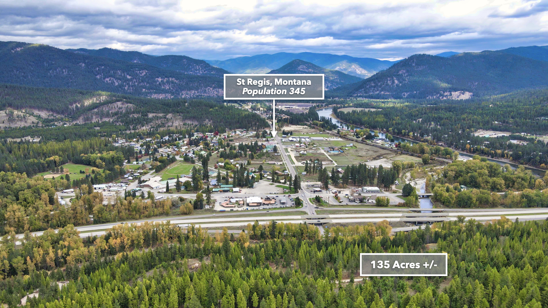Riverfront Acreage For Sale in St. Regis, Montana