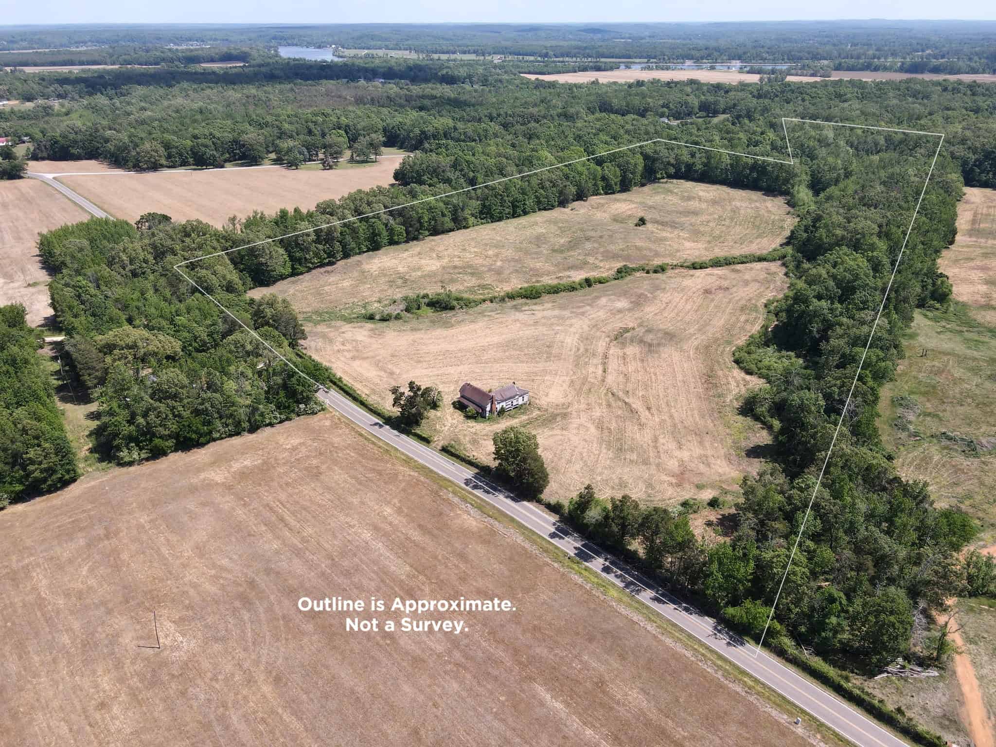 OPEN LAND FOR SALE IN TN, OLD HOUSE, BRANCH, FENCING, DEER & TURKEY HUNTING