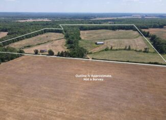PASTURELAND FOR SALE IN TN, BIG HAY BARN, BRANCH, FENCING