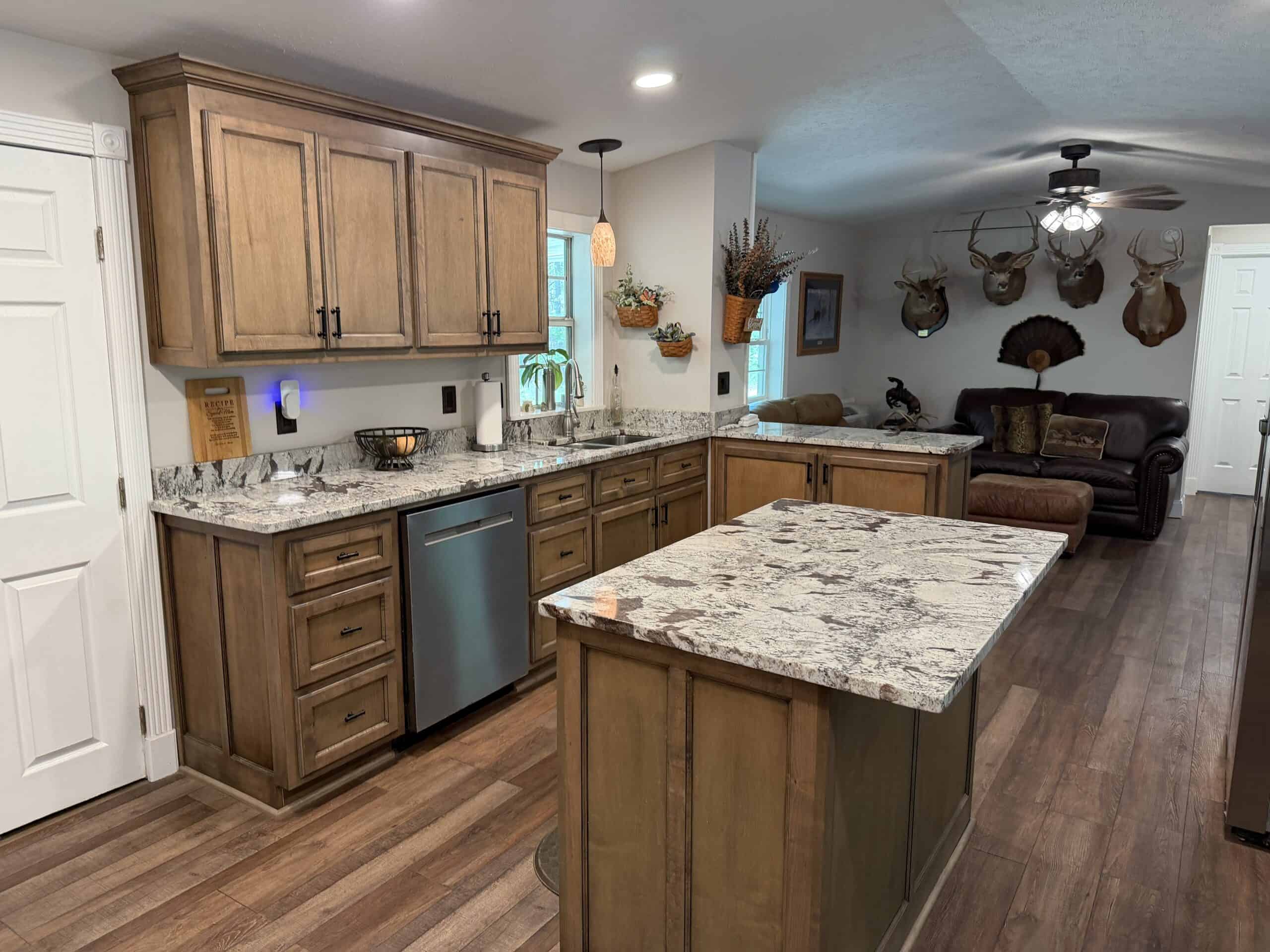 Hobby Farm for sale in TN, 44.81, Mostly Wooded, Creek, Fenced Pastures, Shop, Barn, and Great Deer & Turkey Hunting Land!