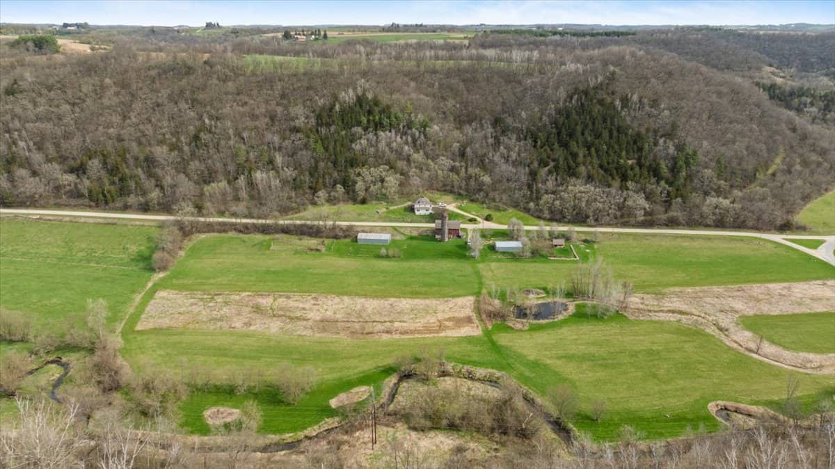 29± Acres of Driftless Beauty | Woods, Water, Pole Shed & Cottage.32