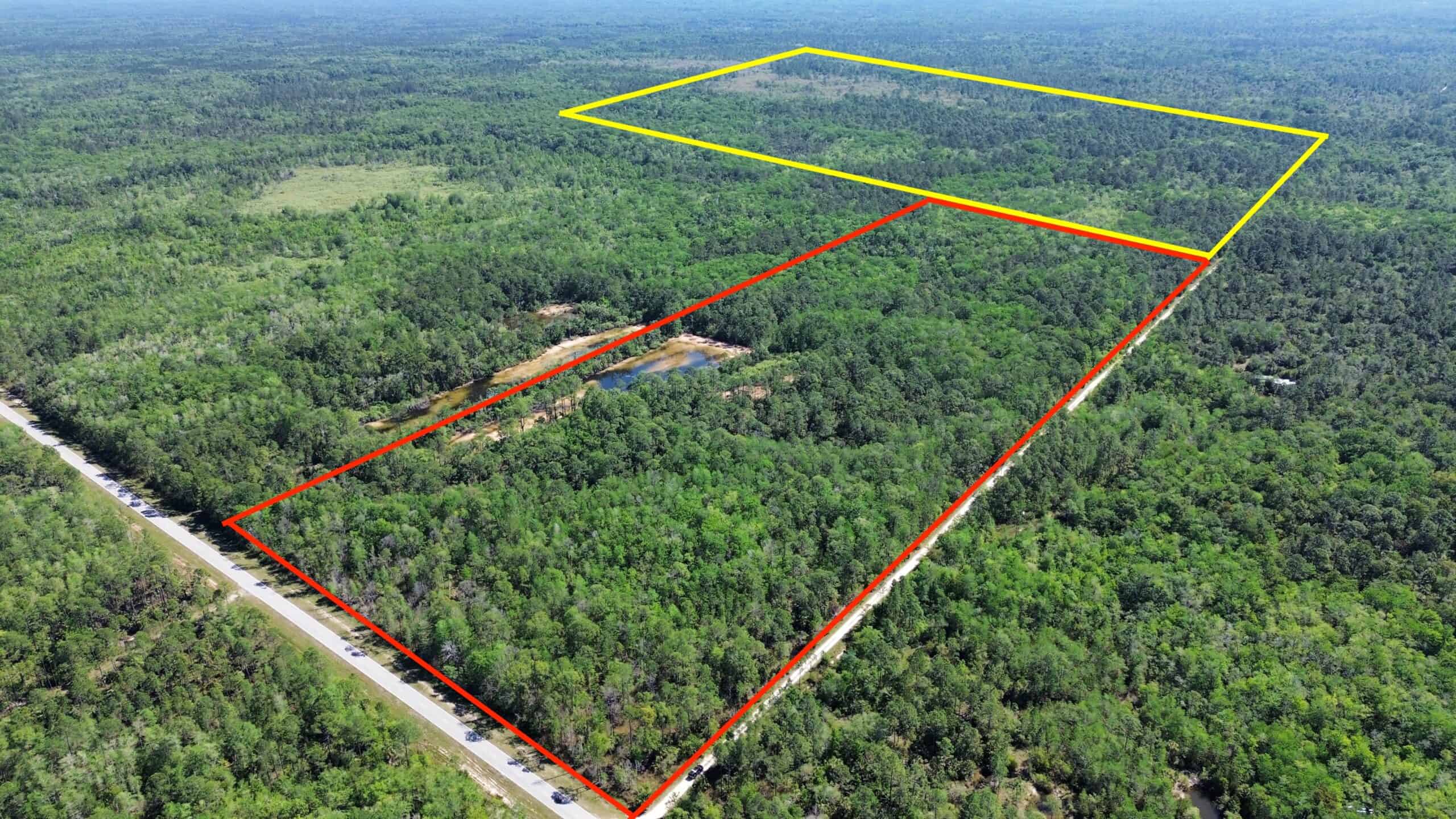 Hunting Tracts Near Suwannee River | Levy County | 40-192 Acres