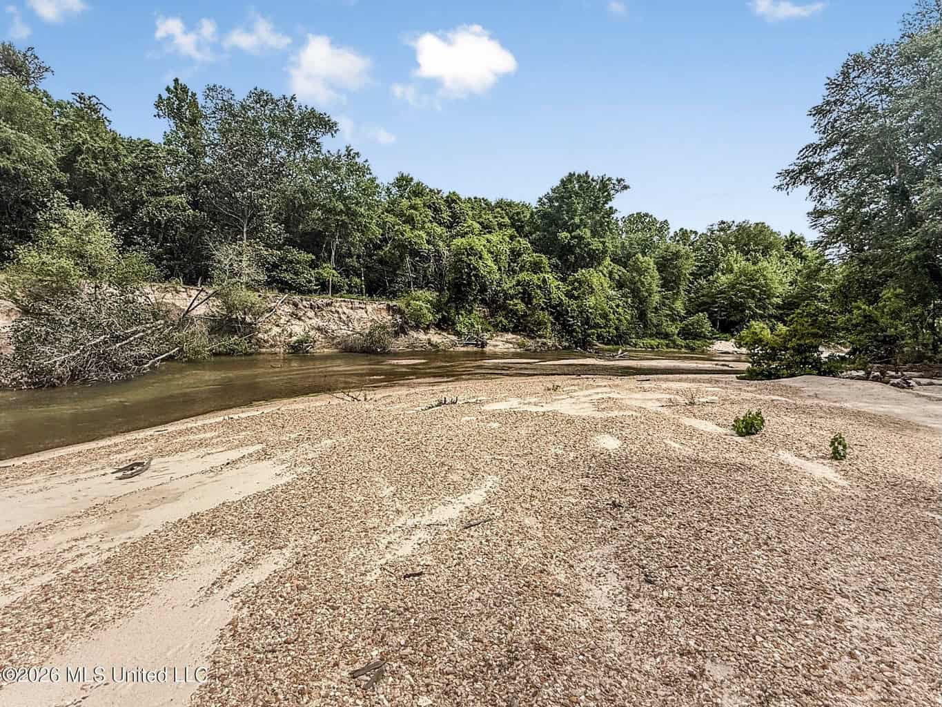 23 Acres of Riverfront Property with Sand Bar and Cabins