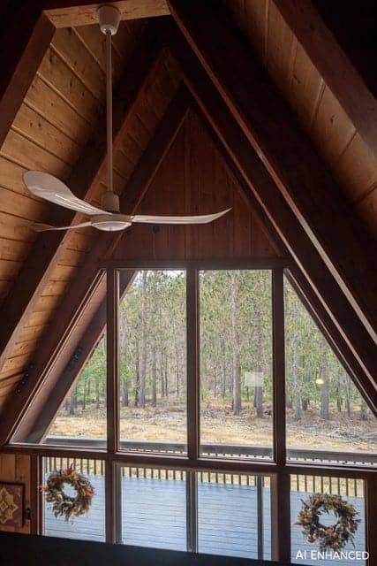 Waterfront A-Frame Cabin in Canada Creek Ranch Atlanta MI