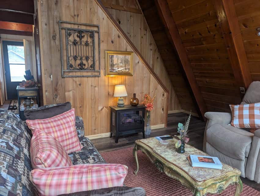 Waterfront A-Frame Cabin in Canada Creek Ranch Atlanta MI