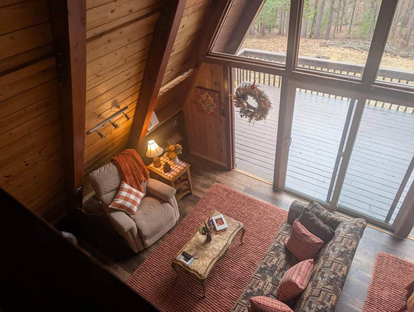Waterfront A-Frame Cabin in Canada Creek Ranch Atlanta MI