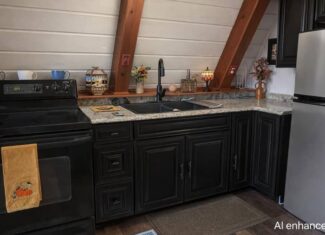 Waterfront A-Frame Cabin in Canada Creek Ranch Atlanta MI