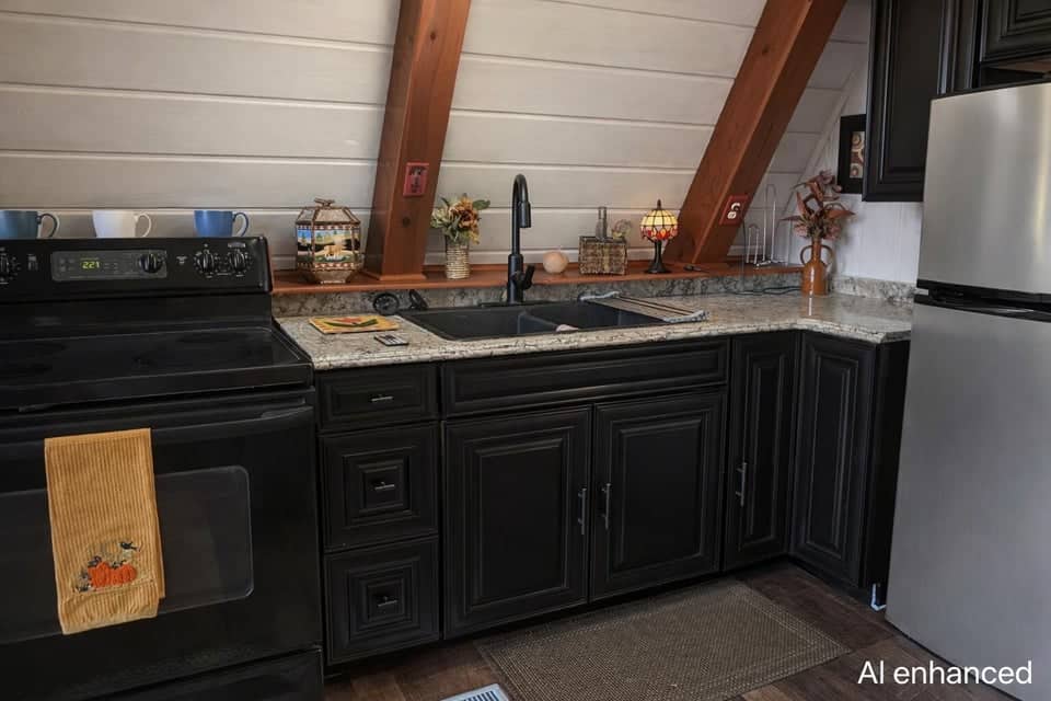 Waterfront A-Frame Cabin in Canada Creek Ranch Atlanta MI