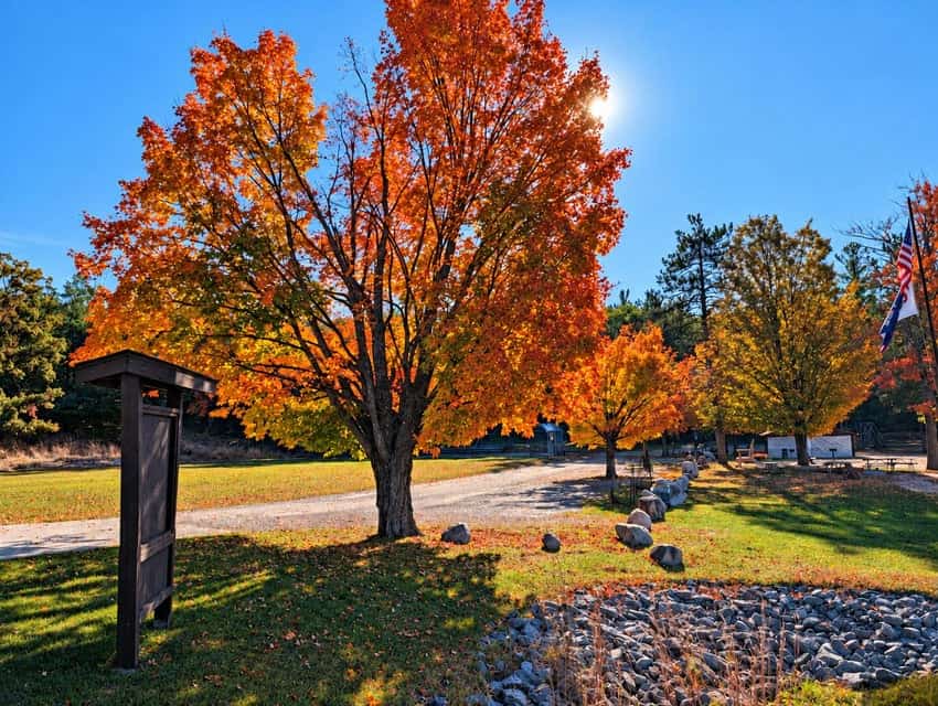 Waterfront A-Frame Cabin in Canada Creek Ranch Atlanta MI