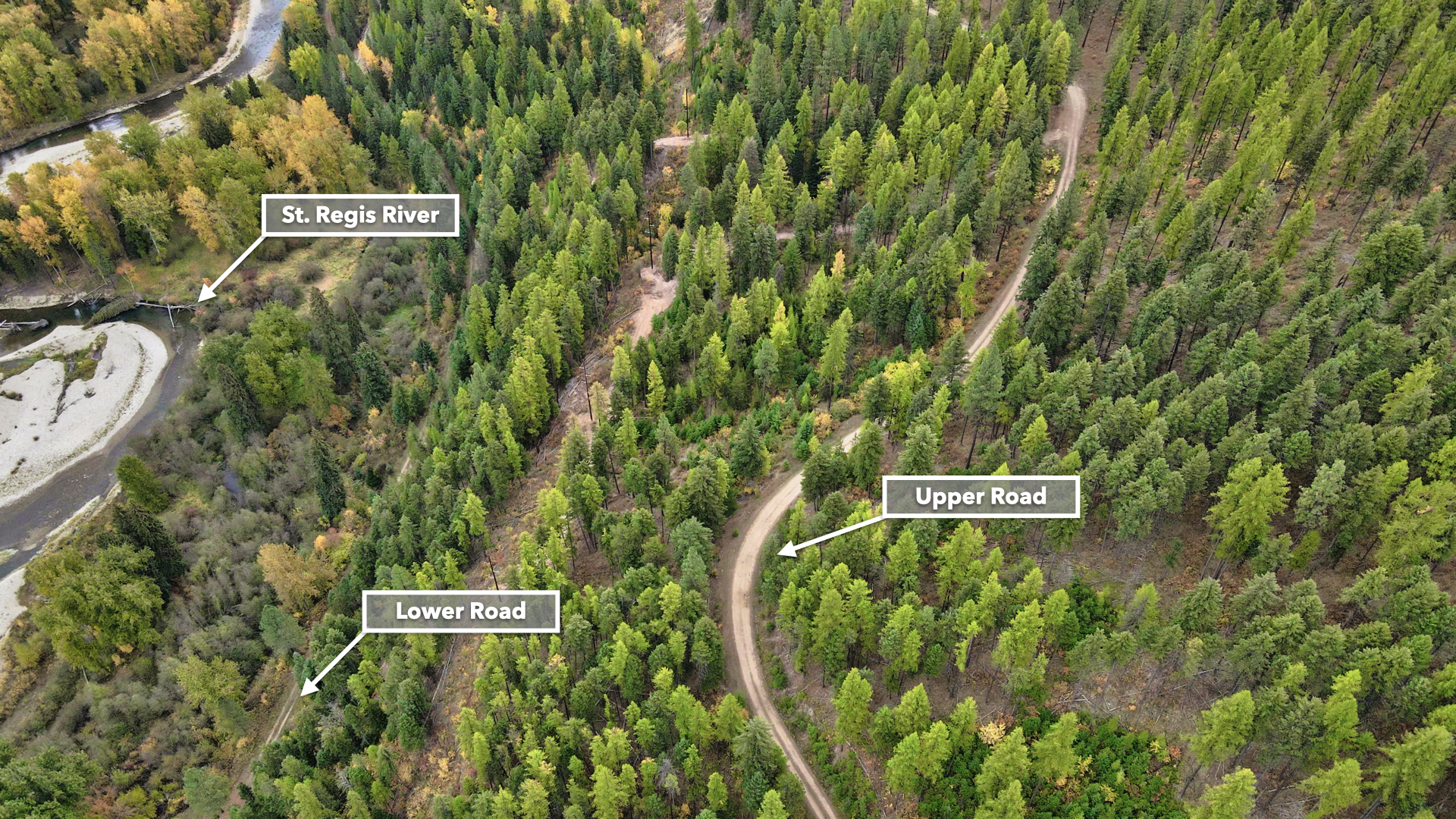 Riverfront Acreage For Sale in St. Regis, Montana