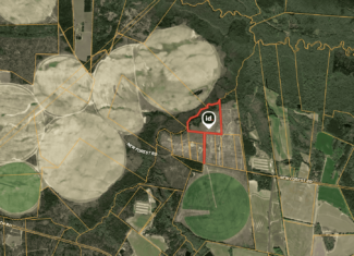36-acre tract with multiple access points & natural features on New Forrest