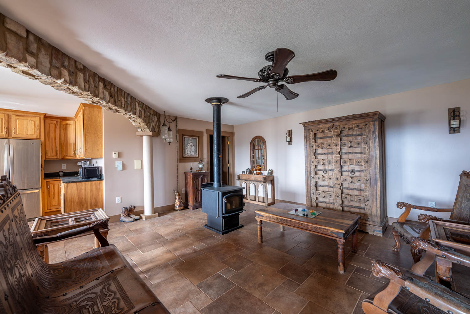 116 Acres of Prime Hunting Land & Unique Castle Style Home