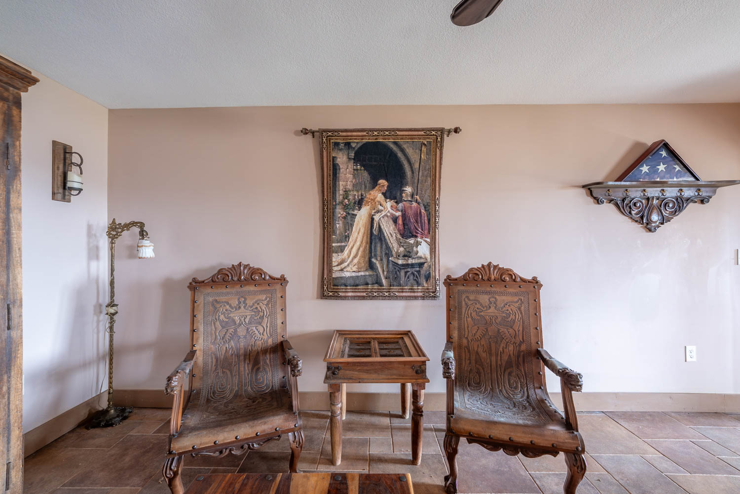 116 Acres of Prime Hunting Land & Unique Castle Style Home