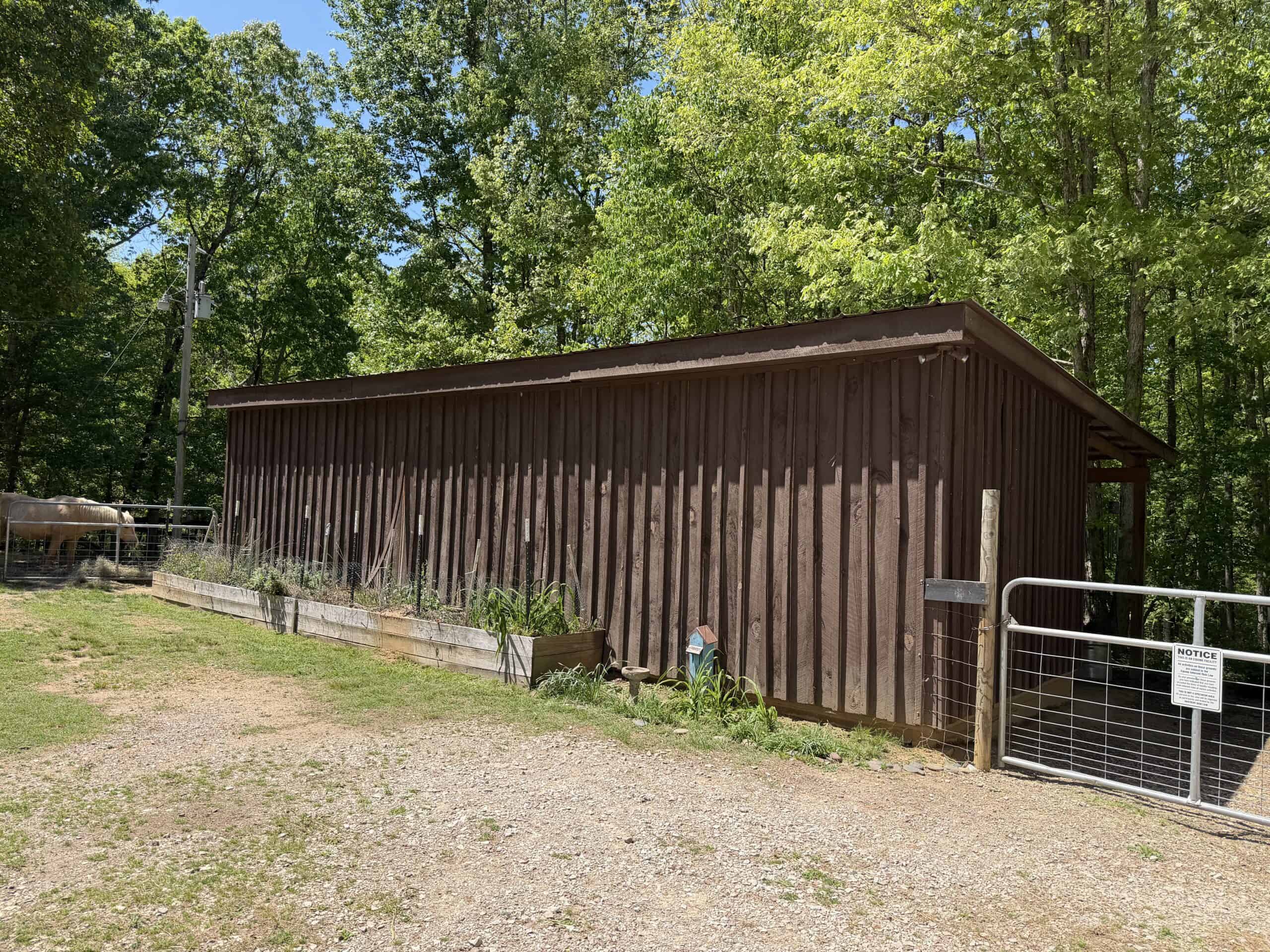 Hobby Farm for sale in TN, 44.81, Mostly Wooded, Creek, Fenced Pastures, Shop, Barn, and Great Deer & Turkey Hunting Land!