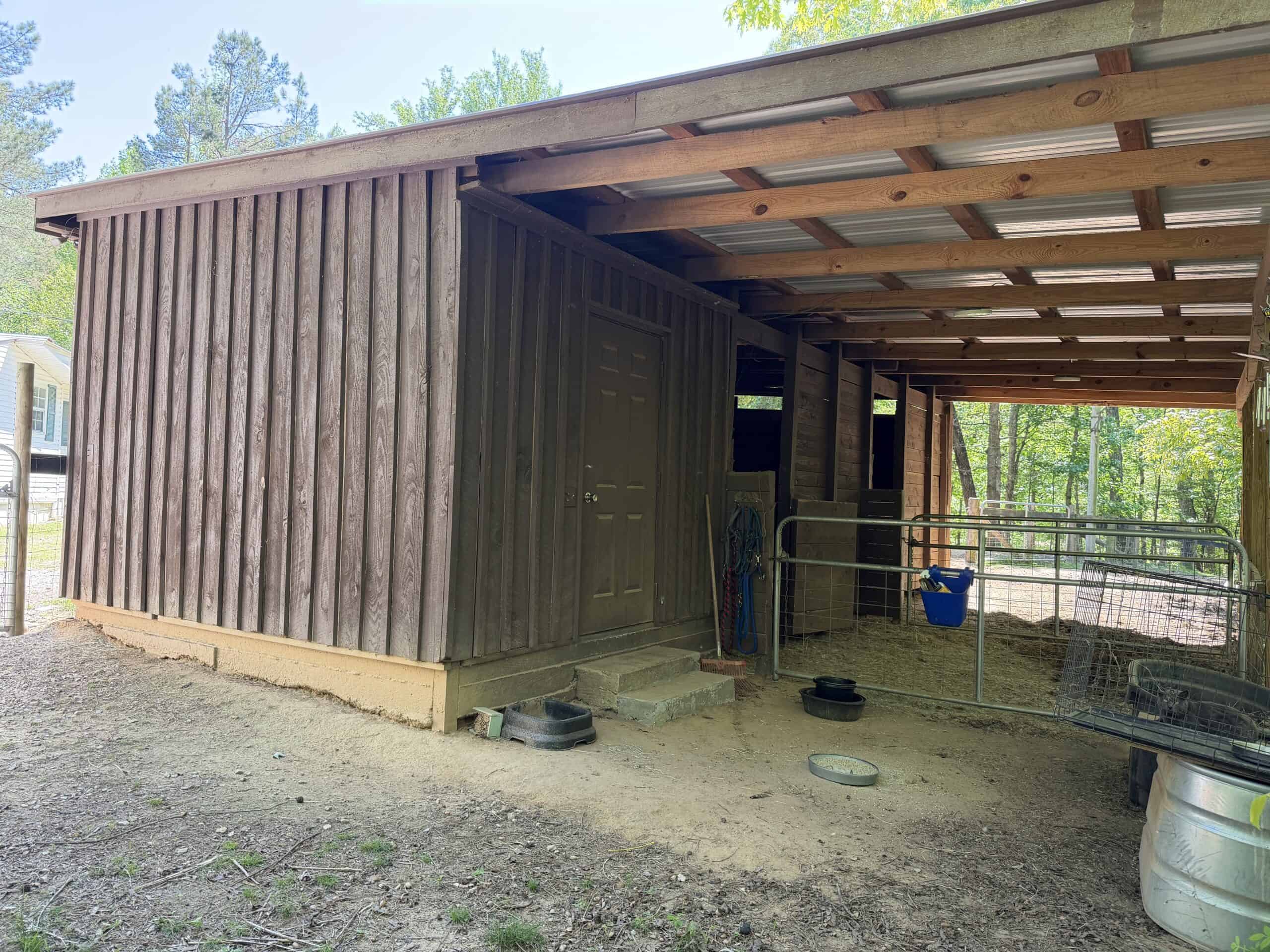 Hobby Farm for sale in TN, 44.81, Mostly Wooded, Creek, Fenced Pastures, Shop, Barn, and Great Deer & Turkey Hunting Land!